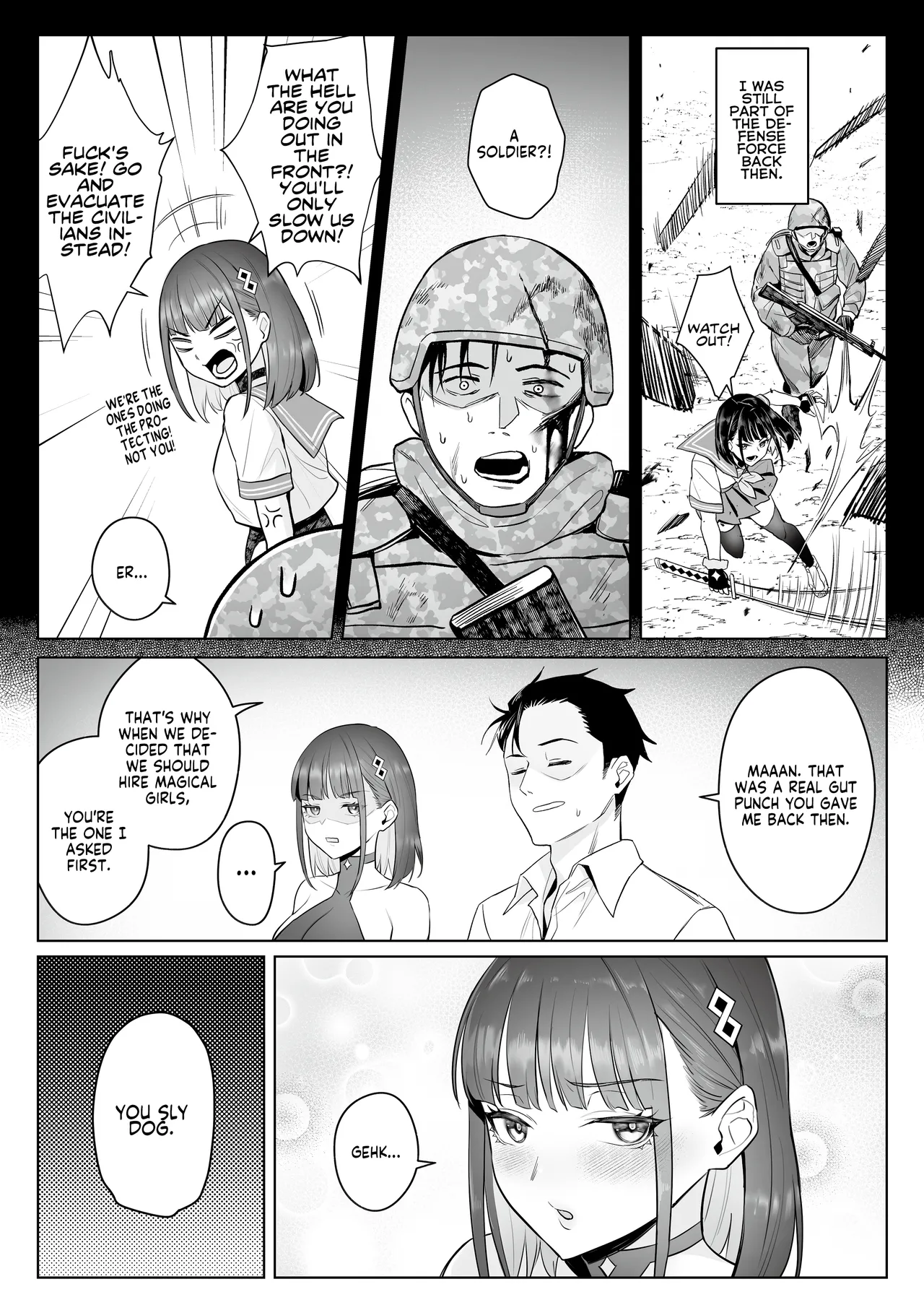 The Former Magical Girl Blue's Work page 33