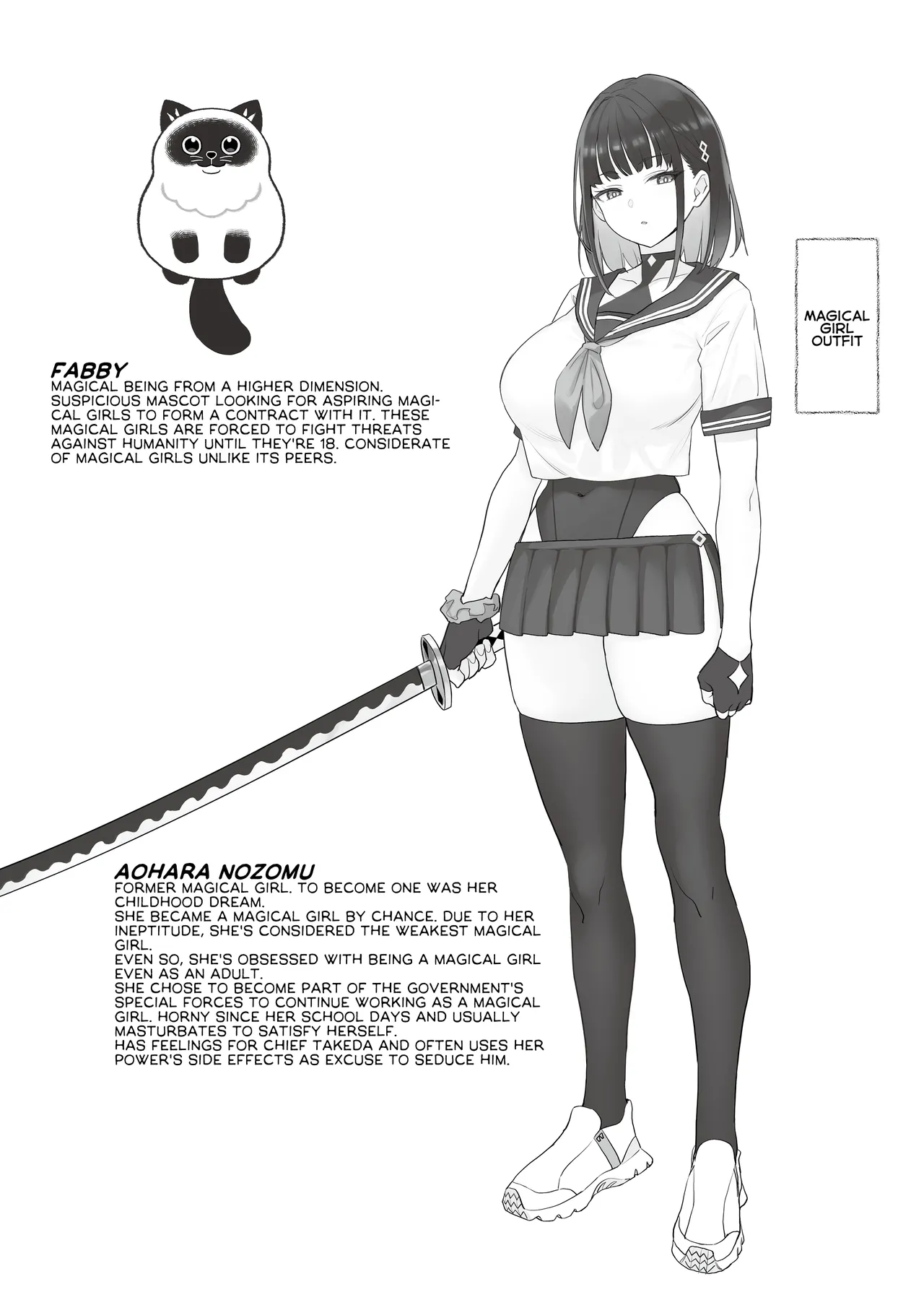 The Former Magical Girl Blue's Work page 35