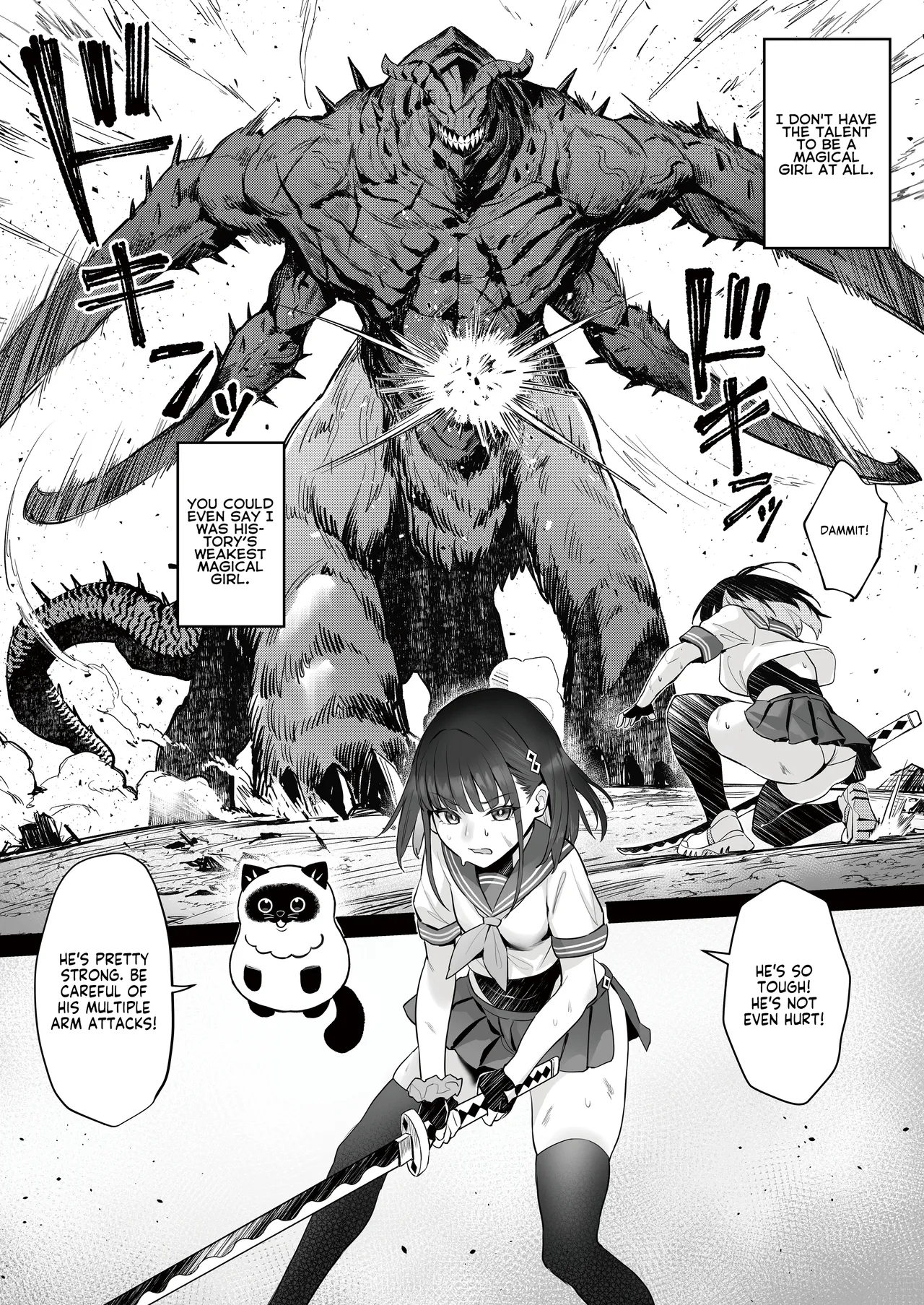 The Former Magical Girl Blue's Work page 6