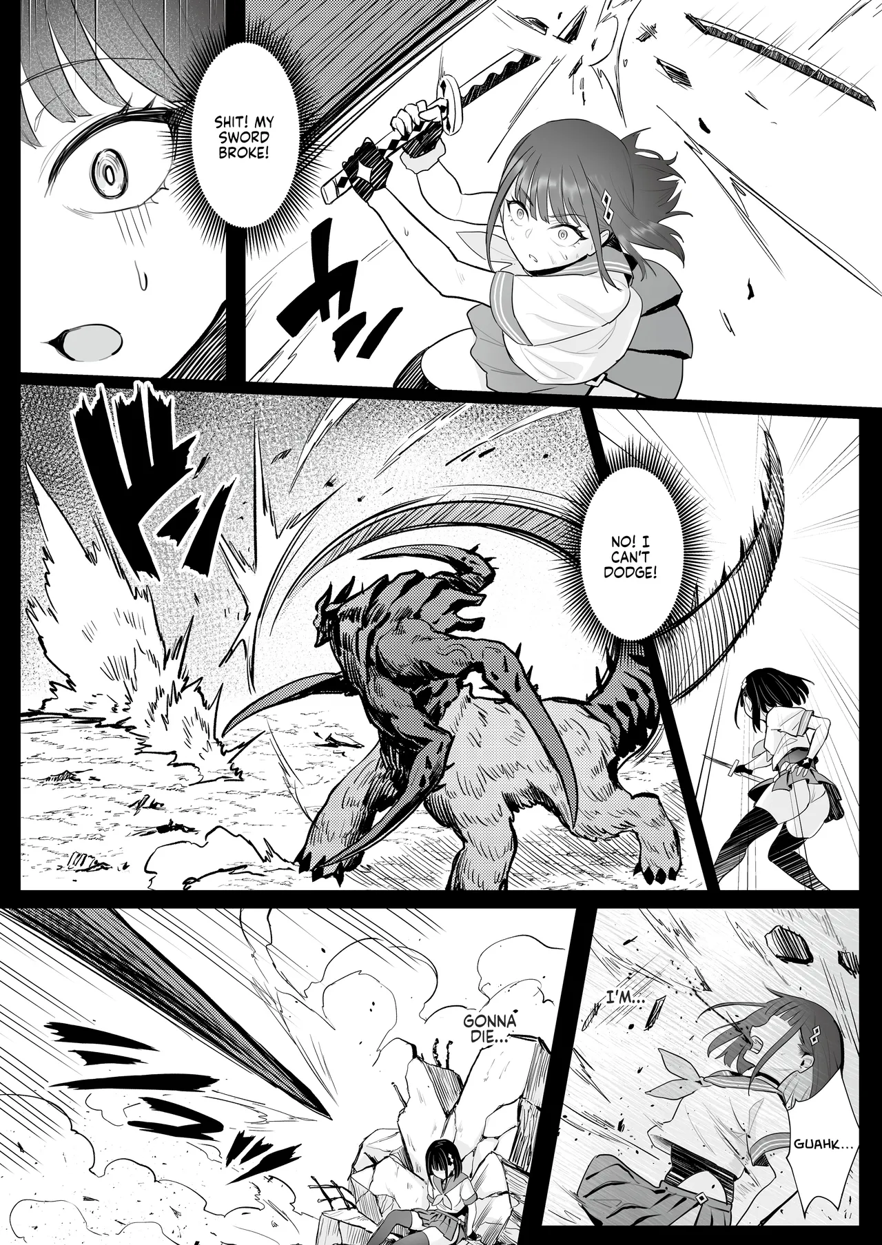 The Former Magical Girl Blue's Work page 8