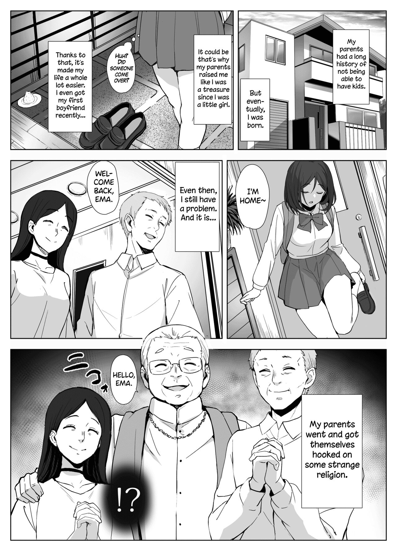 The Founder's Sexual Teachings ~Cult Impregnation Ritual~ page 4