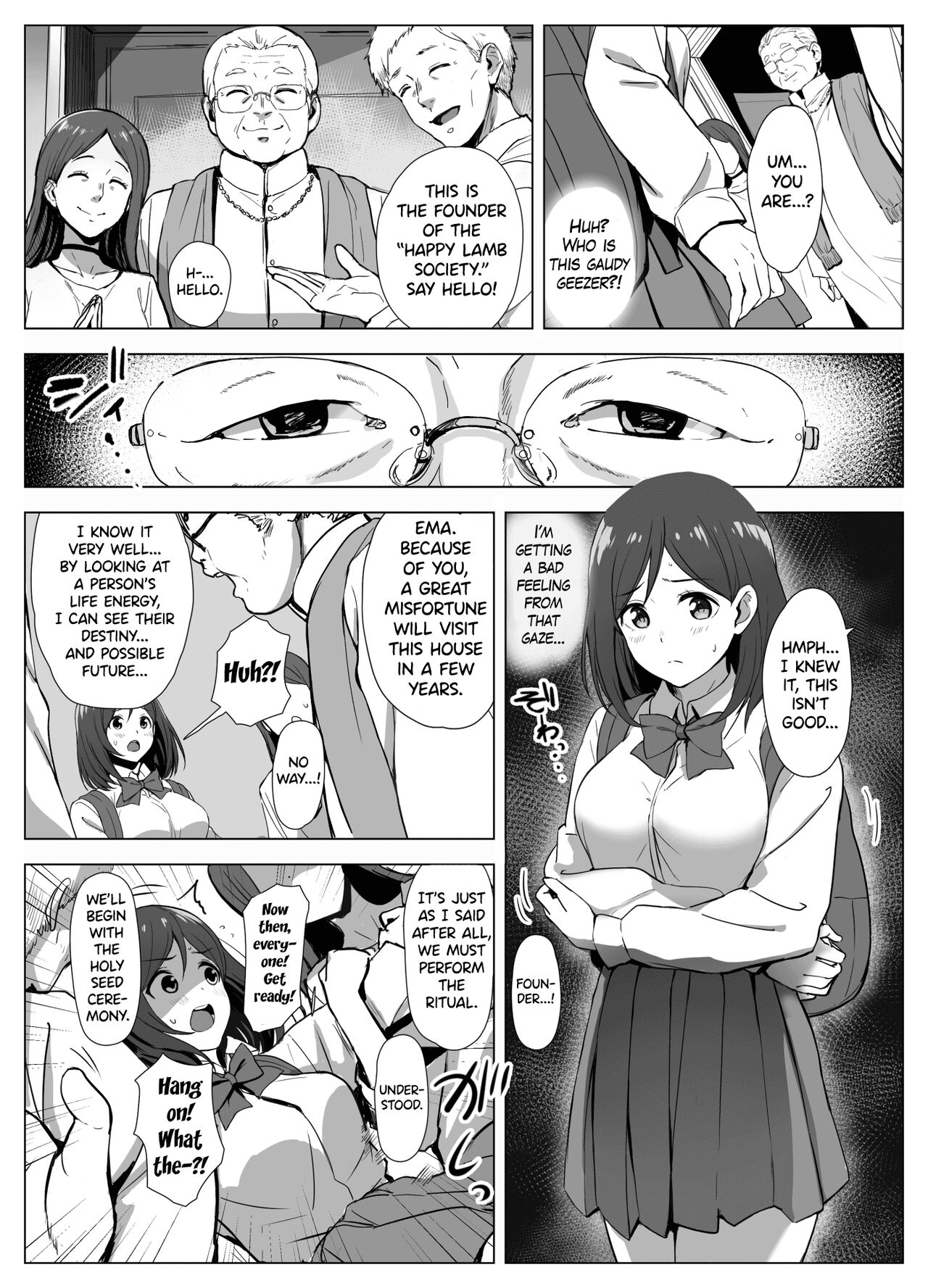 The Founder's Sexual Teachings ~Cult Impregnation Ritual~ page 5