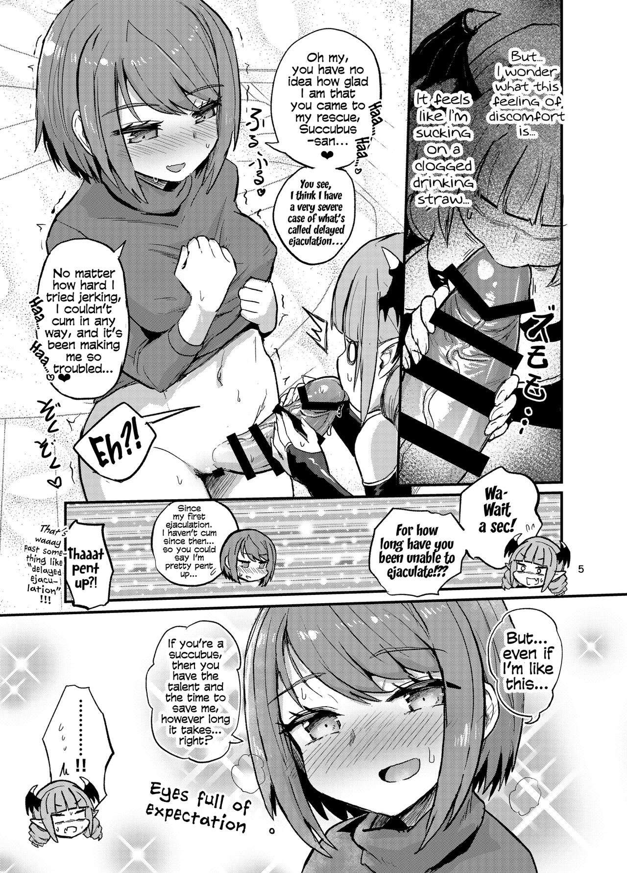 The Futanari Girl Who Couldn't Cum for Ages No Matter How Hard She Tried page 5