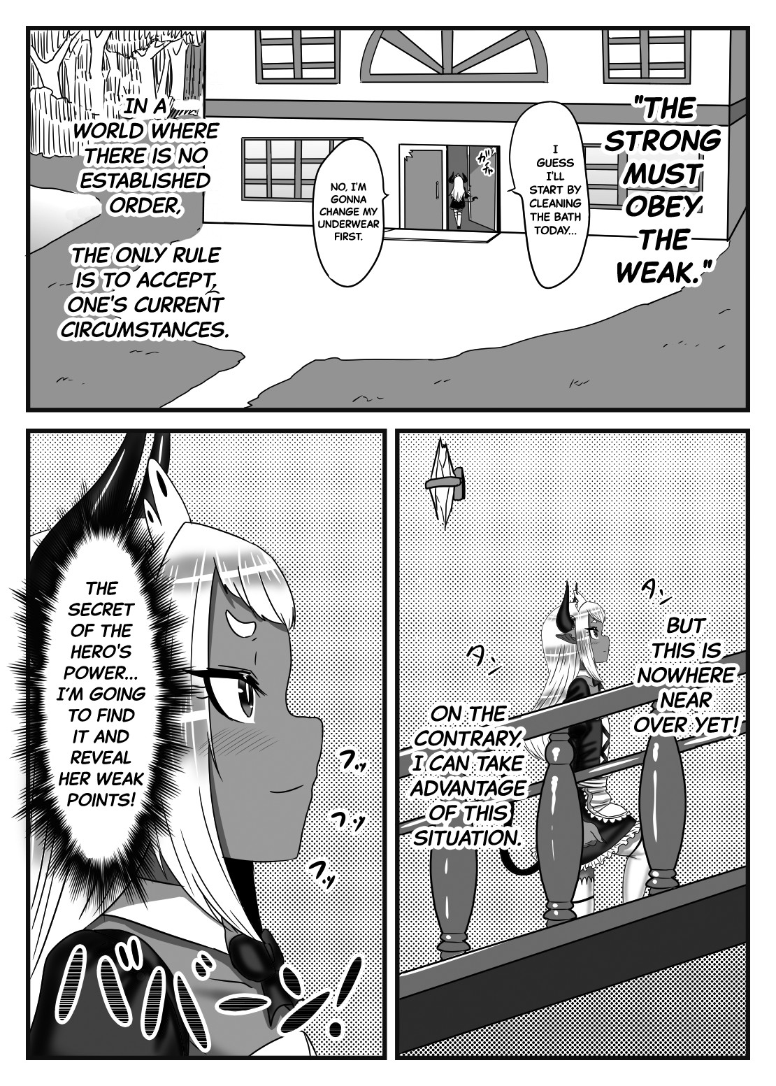 The Futanari Hero's Allurement of The Demon Lord 2 page 13