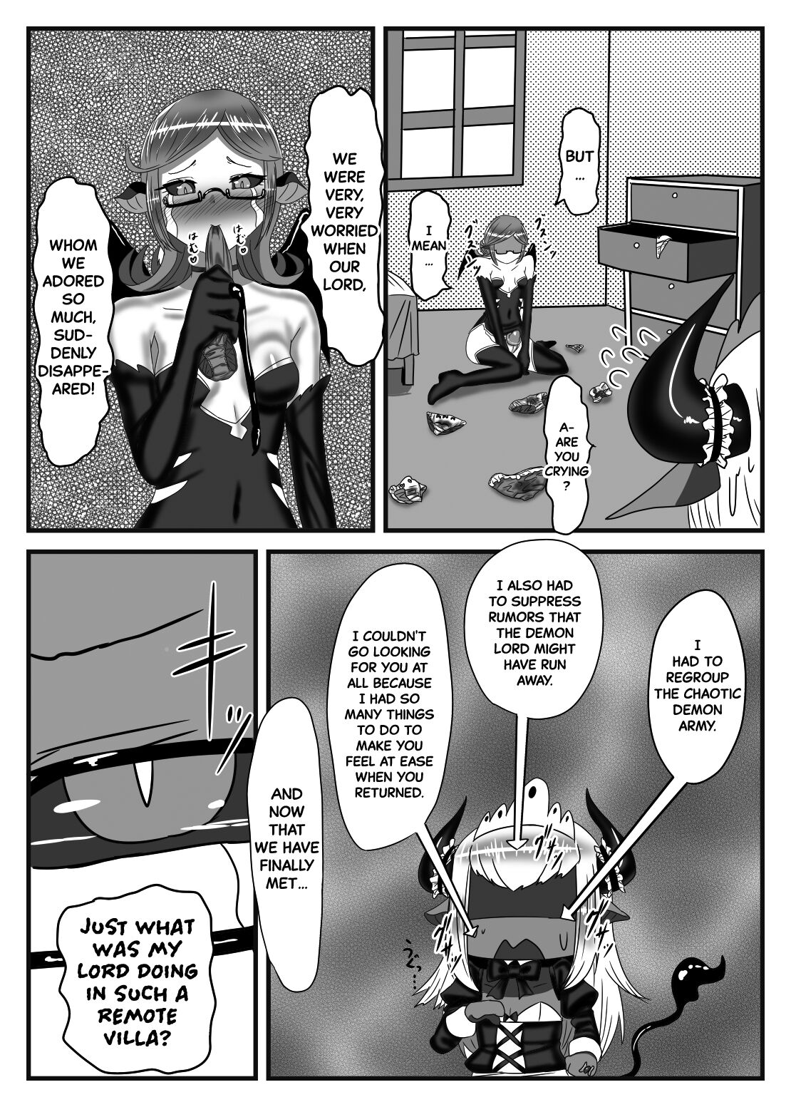 The Futanari Hero's Allurement of The Demon Lord 2 page 19