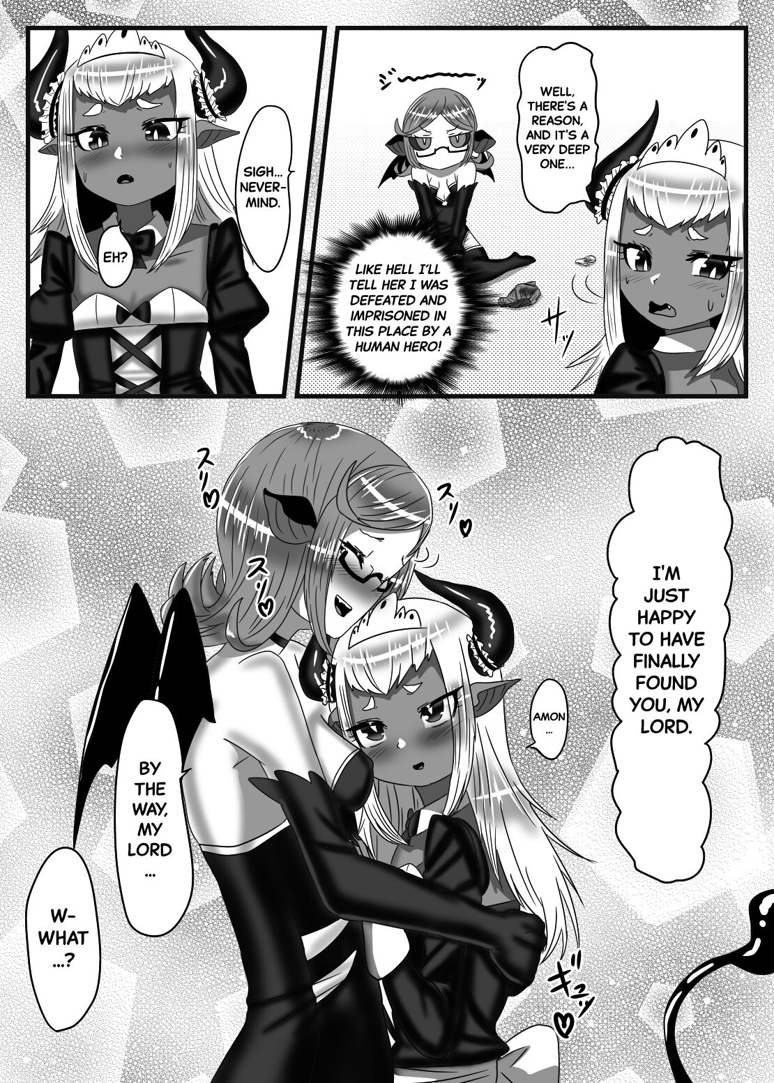 The Futanari Hero's Allurement of The Demon Lord 2 page 20
