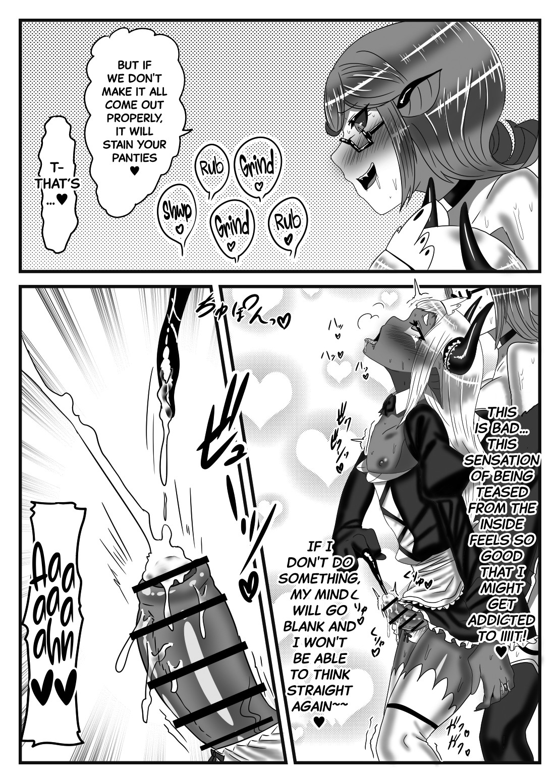 The Futanari Hero's Allurement of The Demon Lord 2 page 36