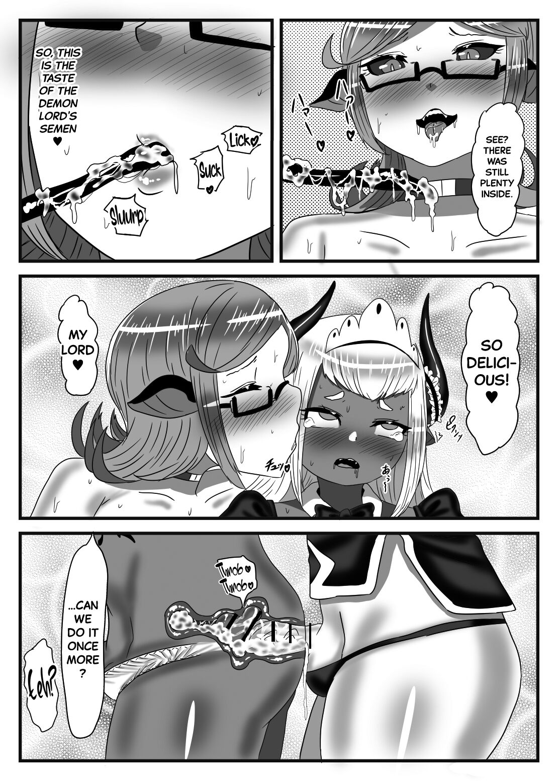 The Futanari Hero's Allurement of The Demon Lord 2 page 37