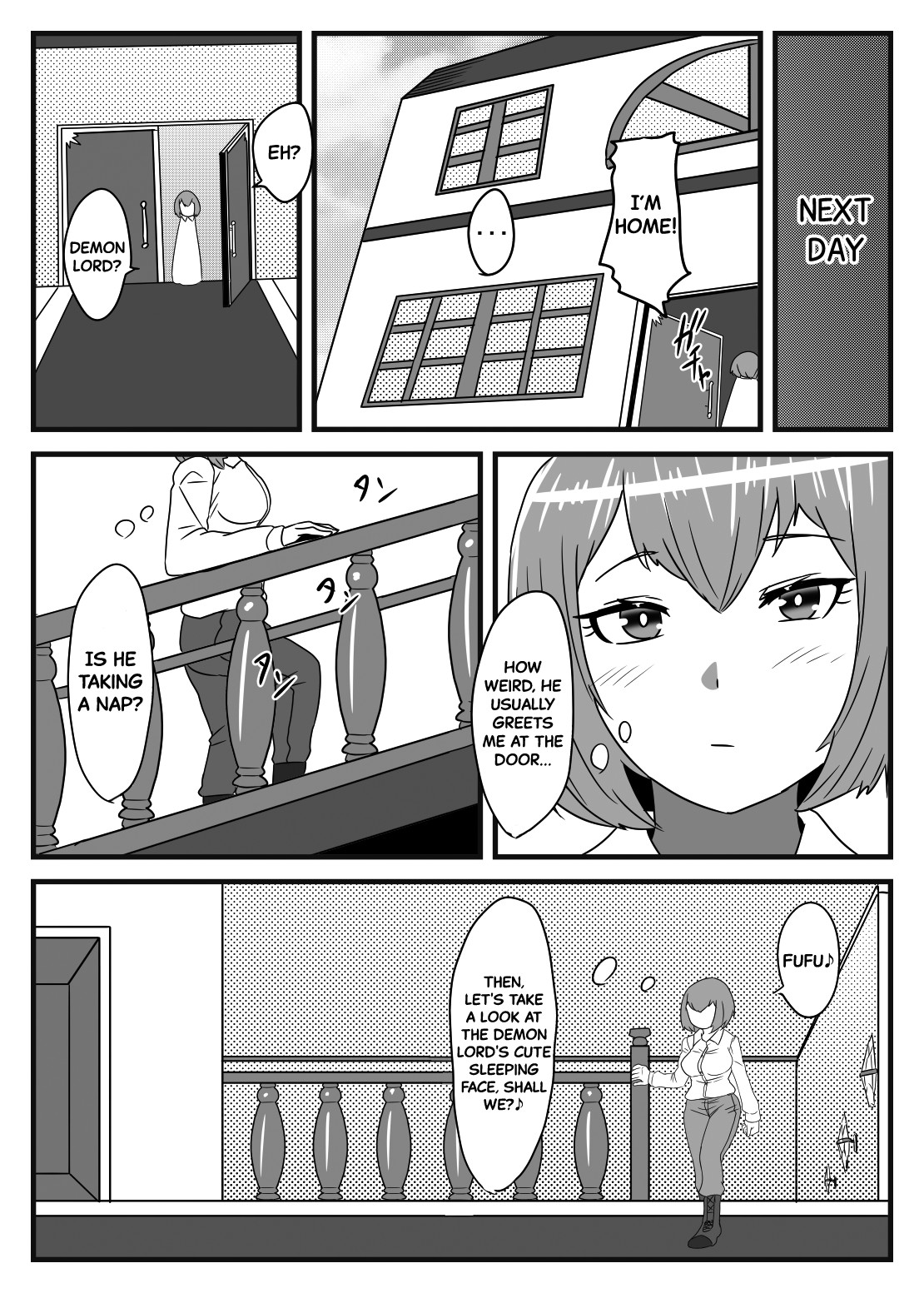 The Futanari Hero's Allurement of The Demon Lord 2 page 38