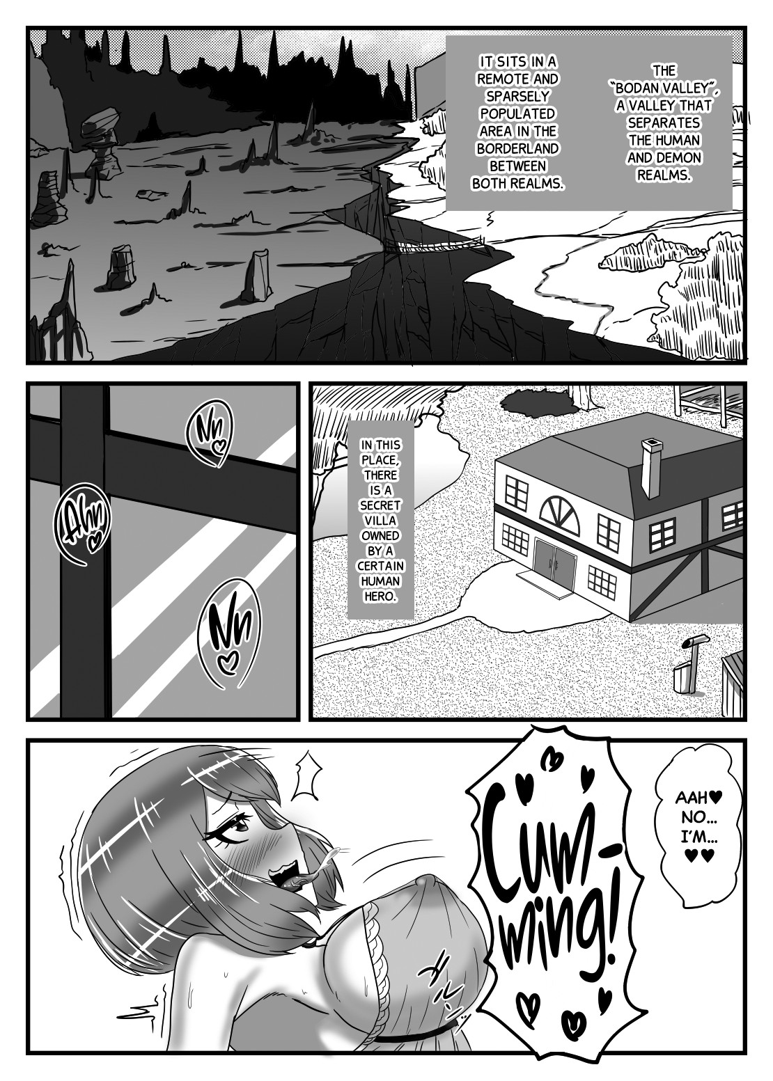 The Futanari Hero's Allurement of The Demon Lord 2 page 6