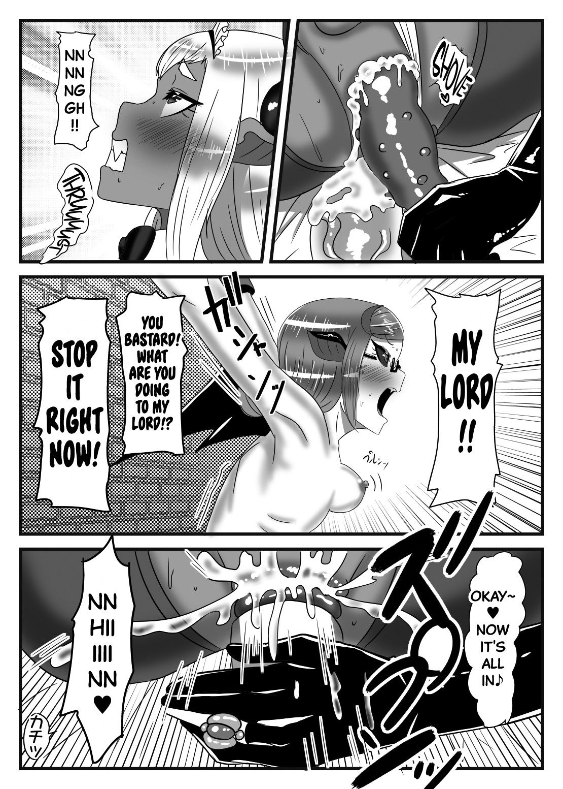The Futanari Hero's Allurement of The Demon Lord 3 page 10