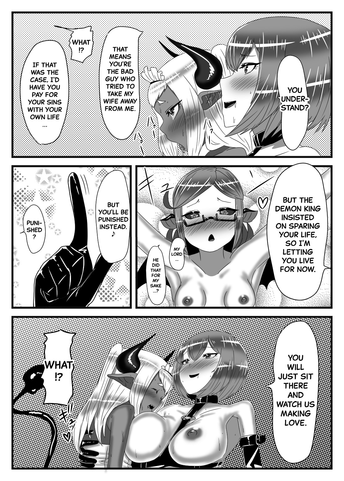The Futanari Hero's Allurement of The Demon Lord 3 page 15