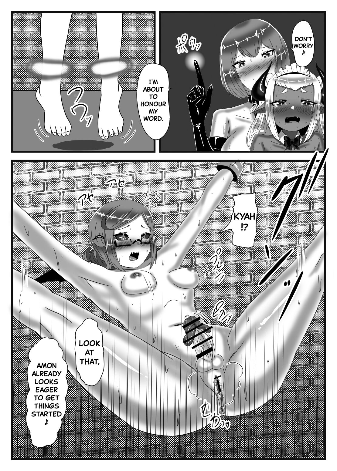 The Futanari Hero's Allurement of The Demon Lord 3 page 36