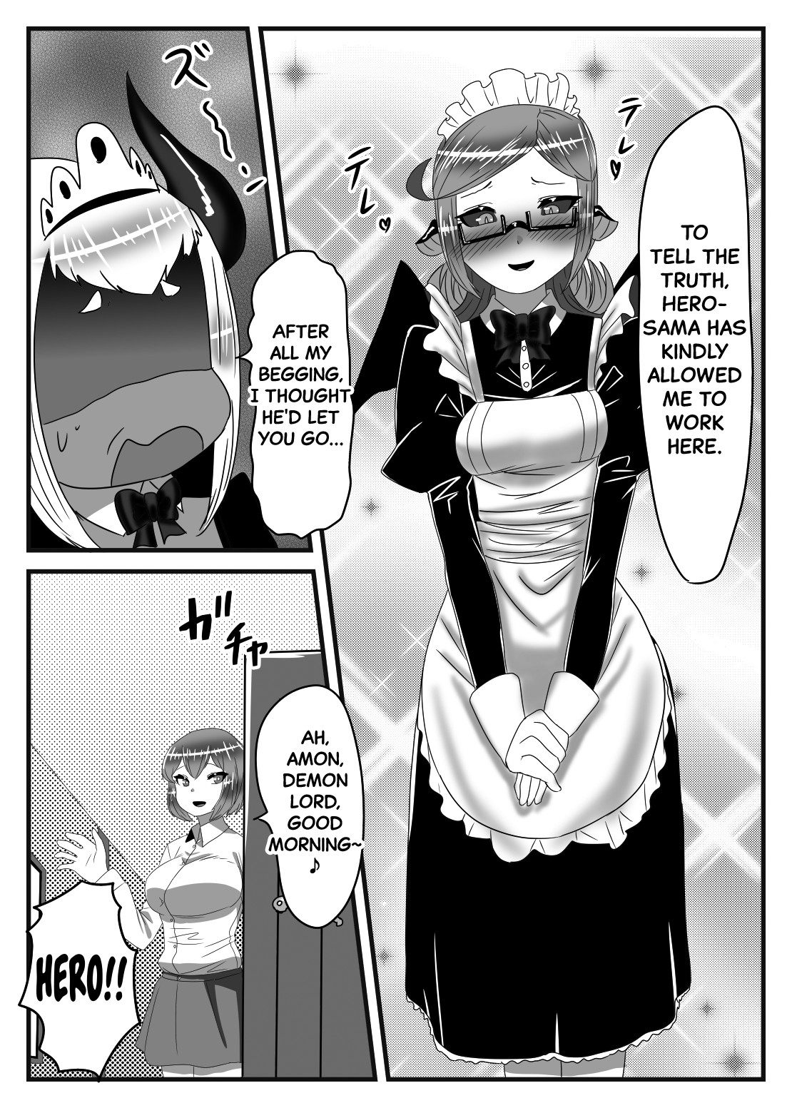 The Futanari Hero's Allurement of The Demon Lord 3 page 45