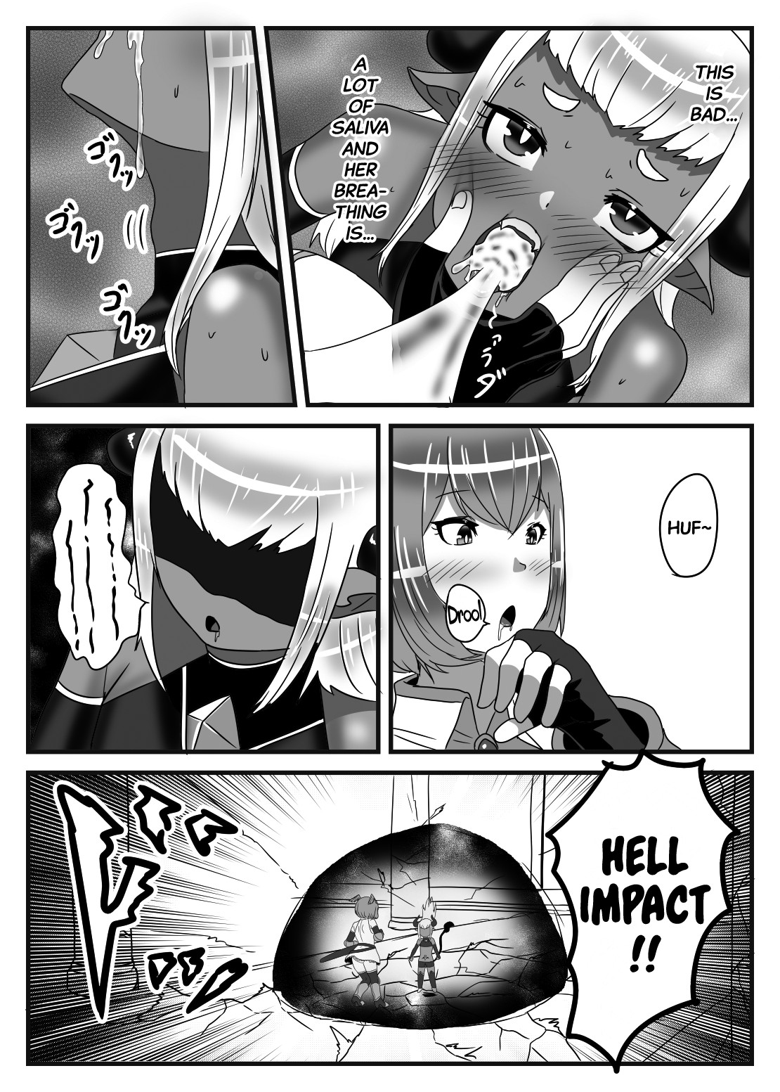 The Futanari Hero's Allurement of The Demon Lord page 12