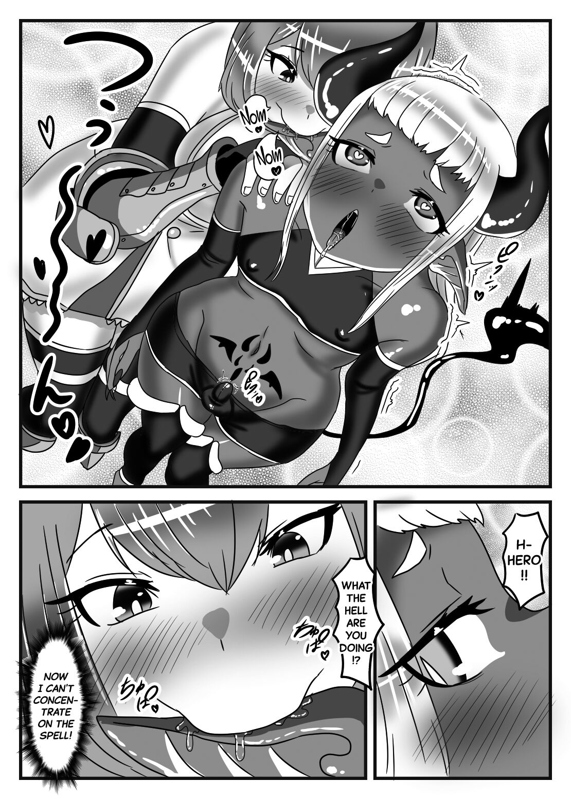 The Futanari Hero's Allurement of The Demon Lord page 19