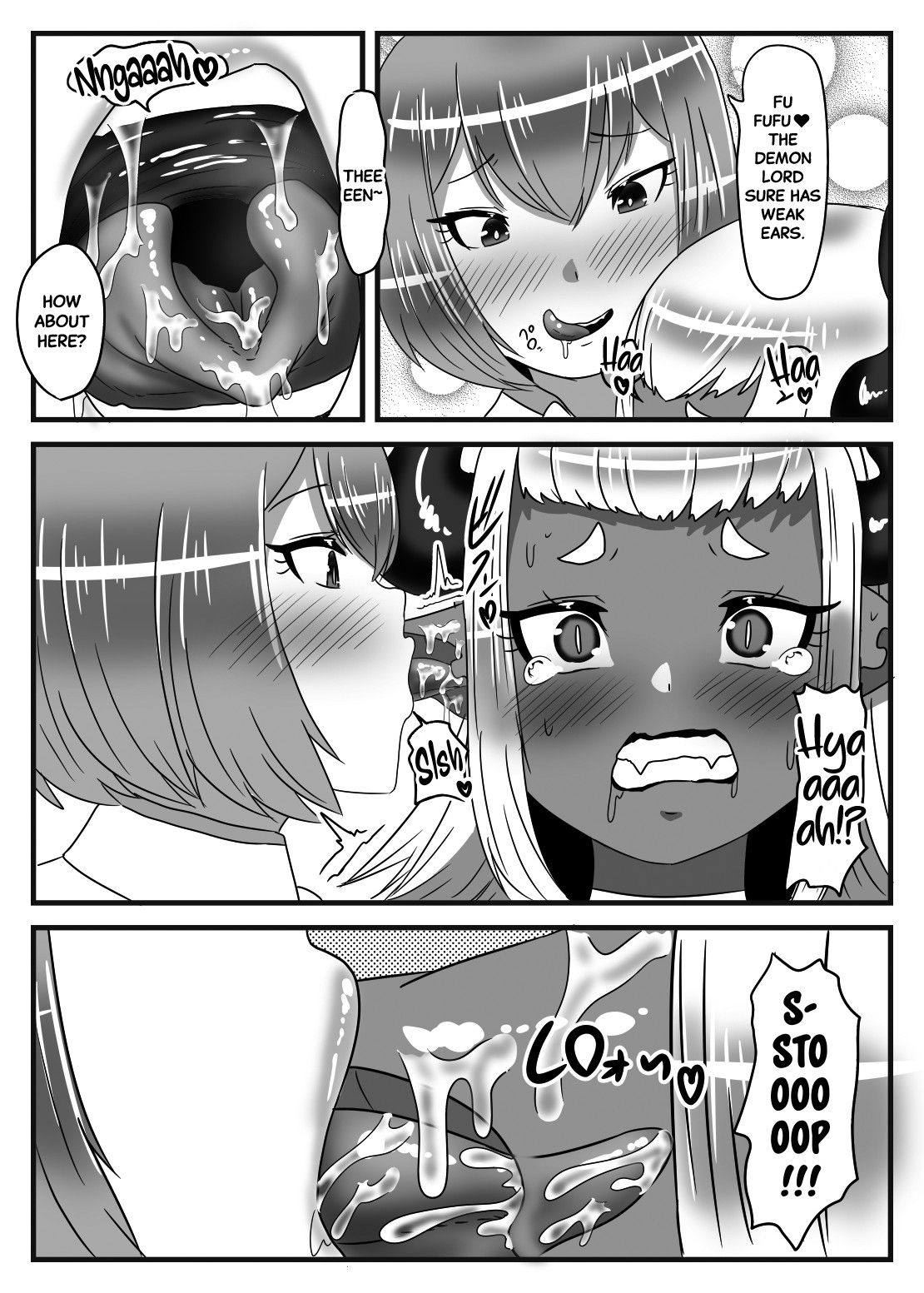 The Futanari Hero's Allurement of The Demon Lord page 21