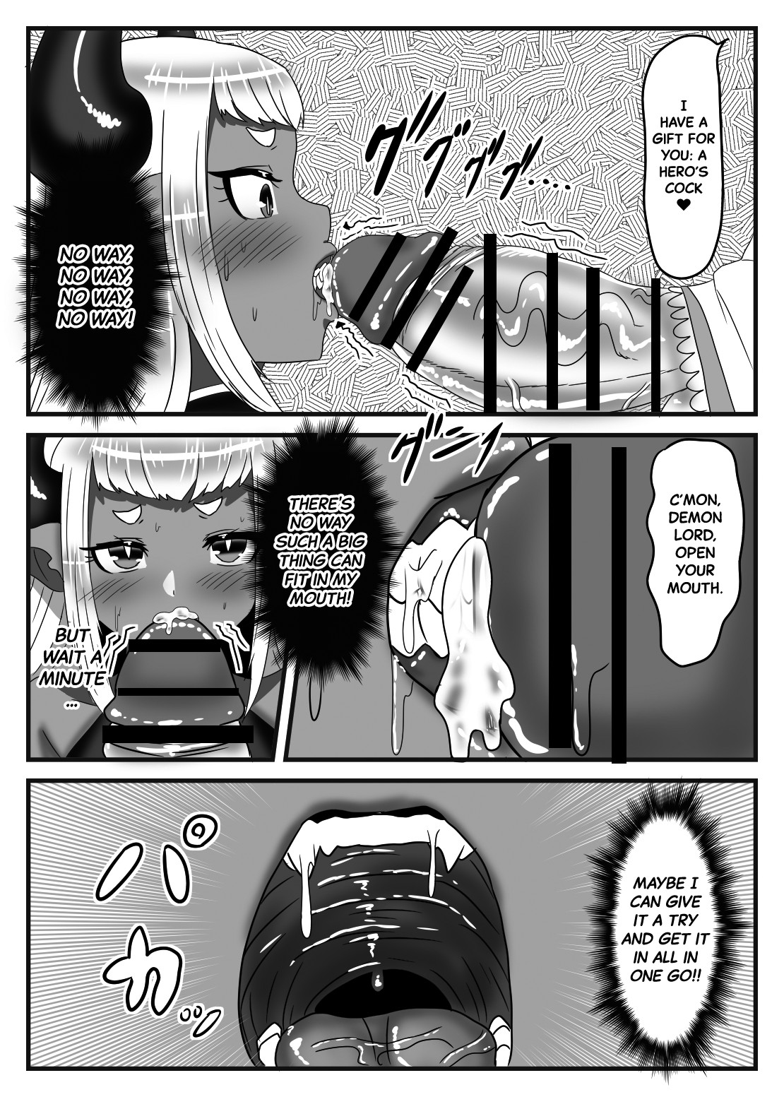 The Futanari Hero's Allurement of The Demon Lord page 27
