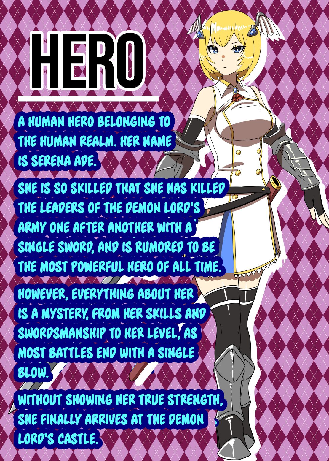 The Futanari Hero's Allurement of The Demon Lord page 3