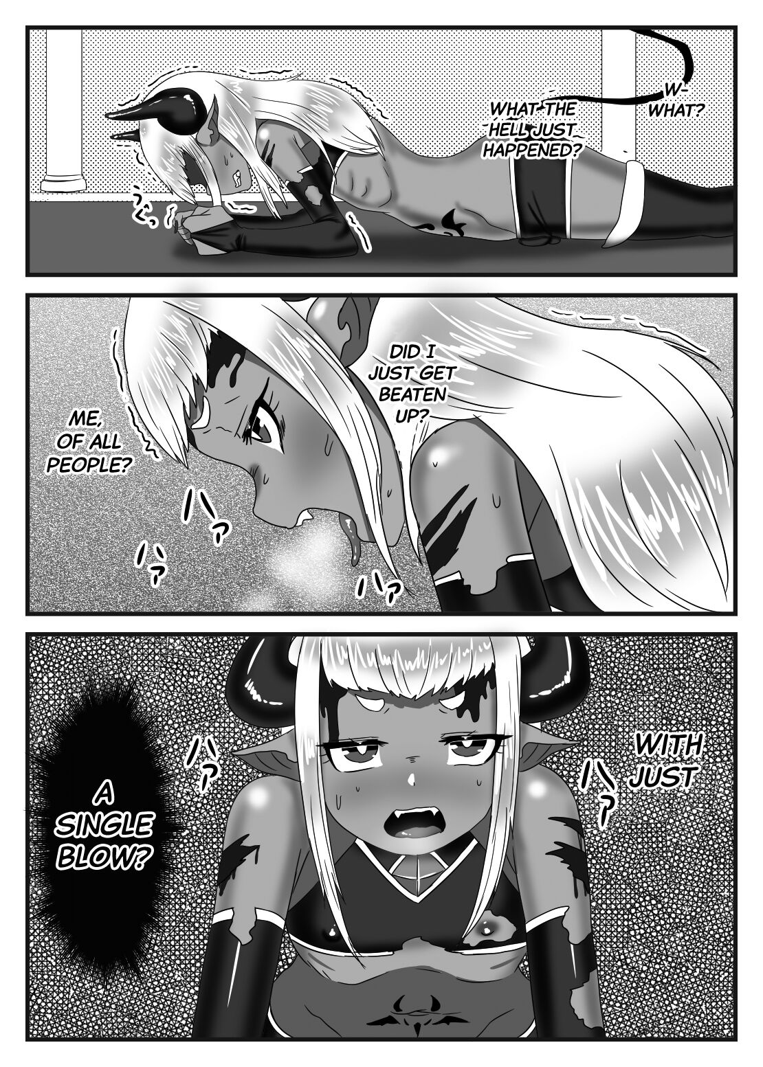 The Futanari Hero's Allurement of The Demon Lord page 5