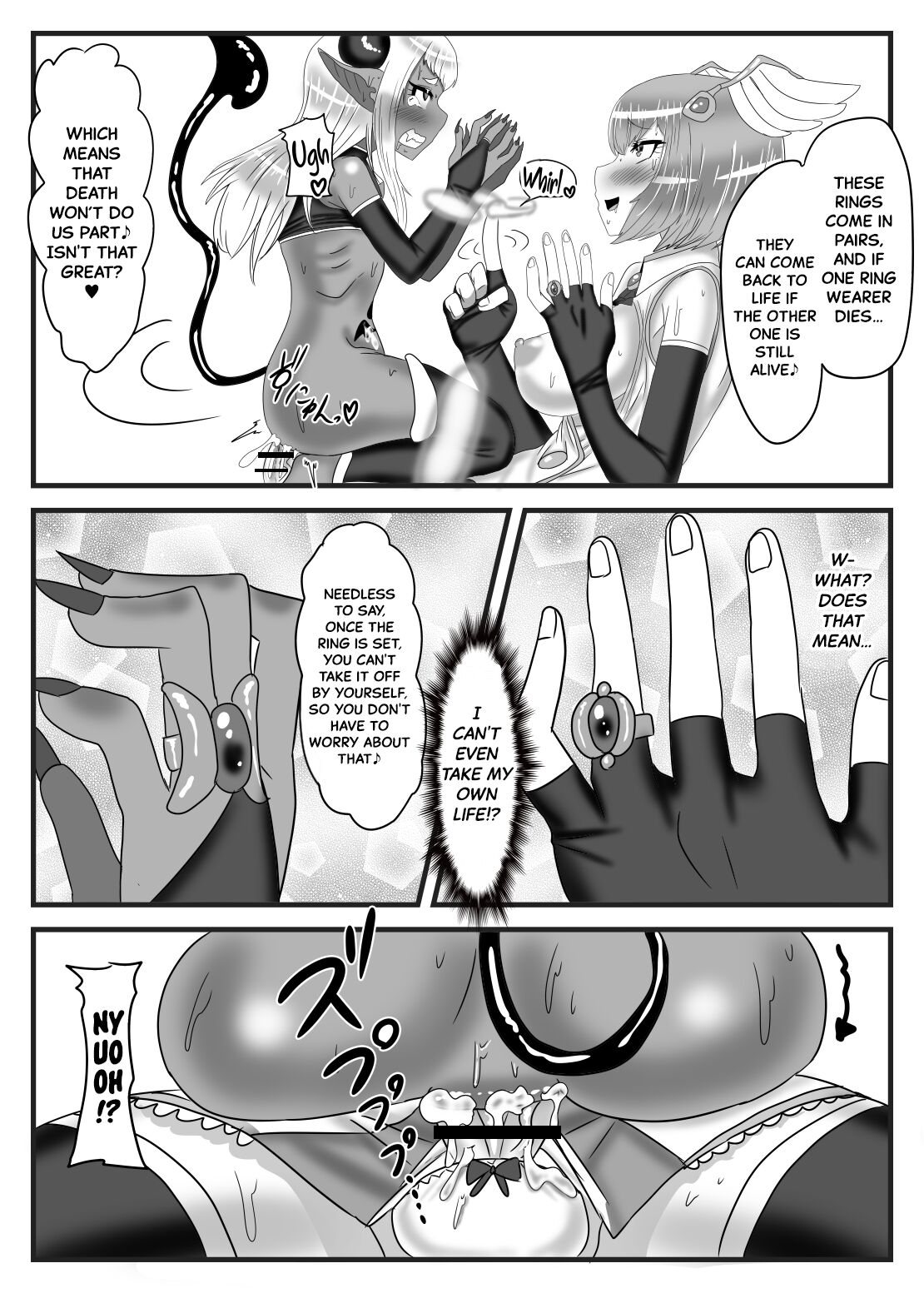 The Futanari Hero's Allurement of The Demon Lord page 50