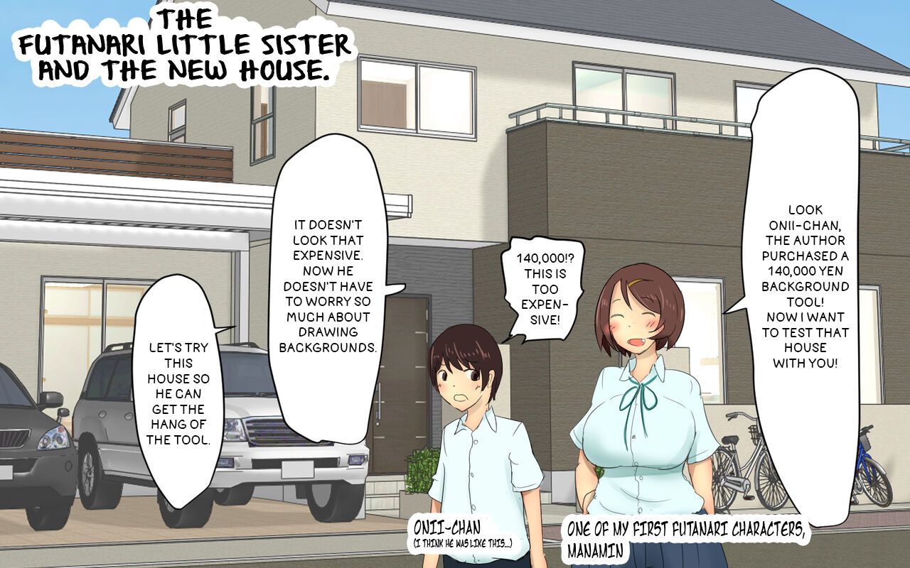 The futanari little sister and the new house page 1