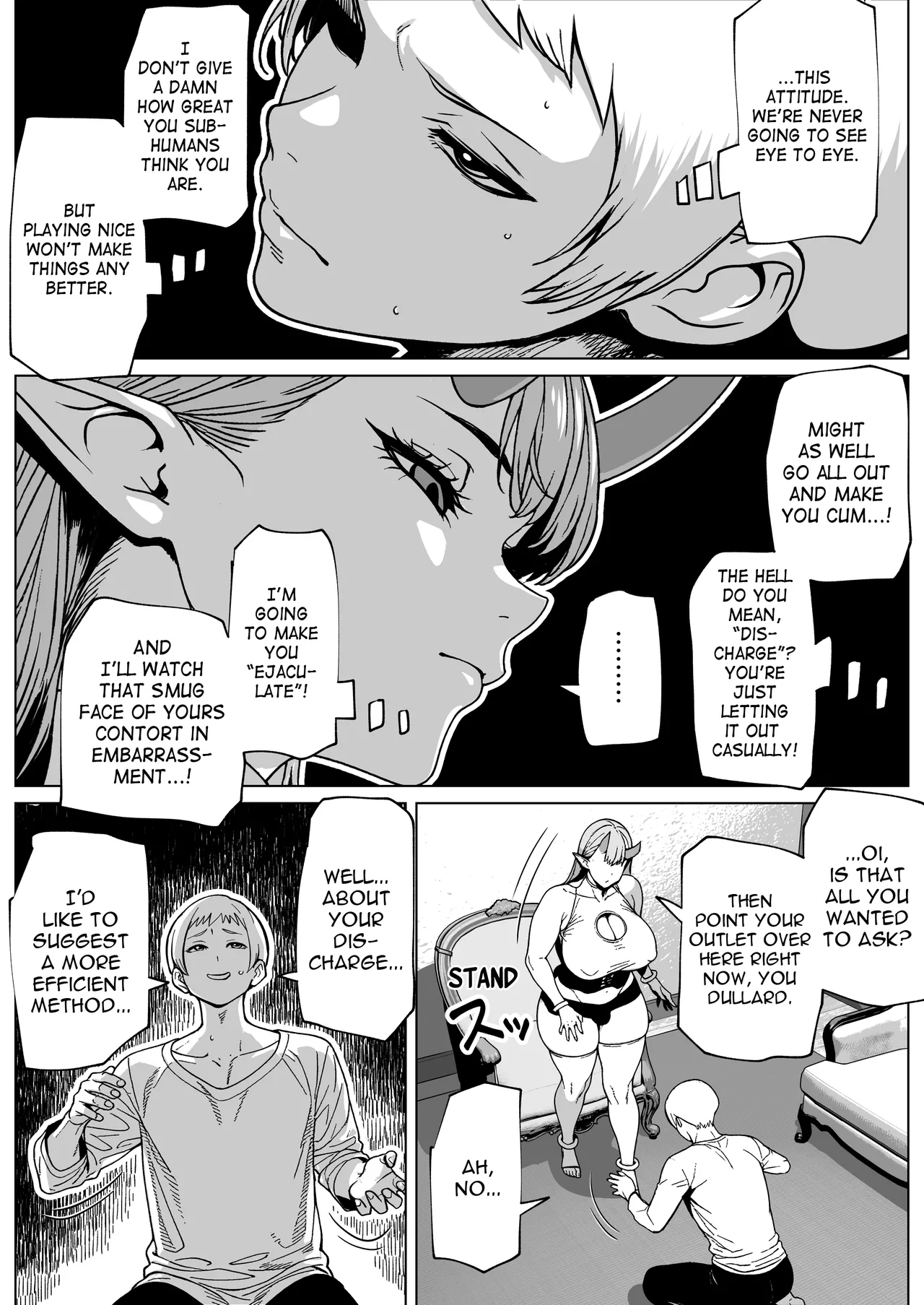 The Futanari's Discharge Outlet page 11