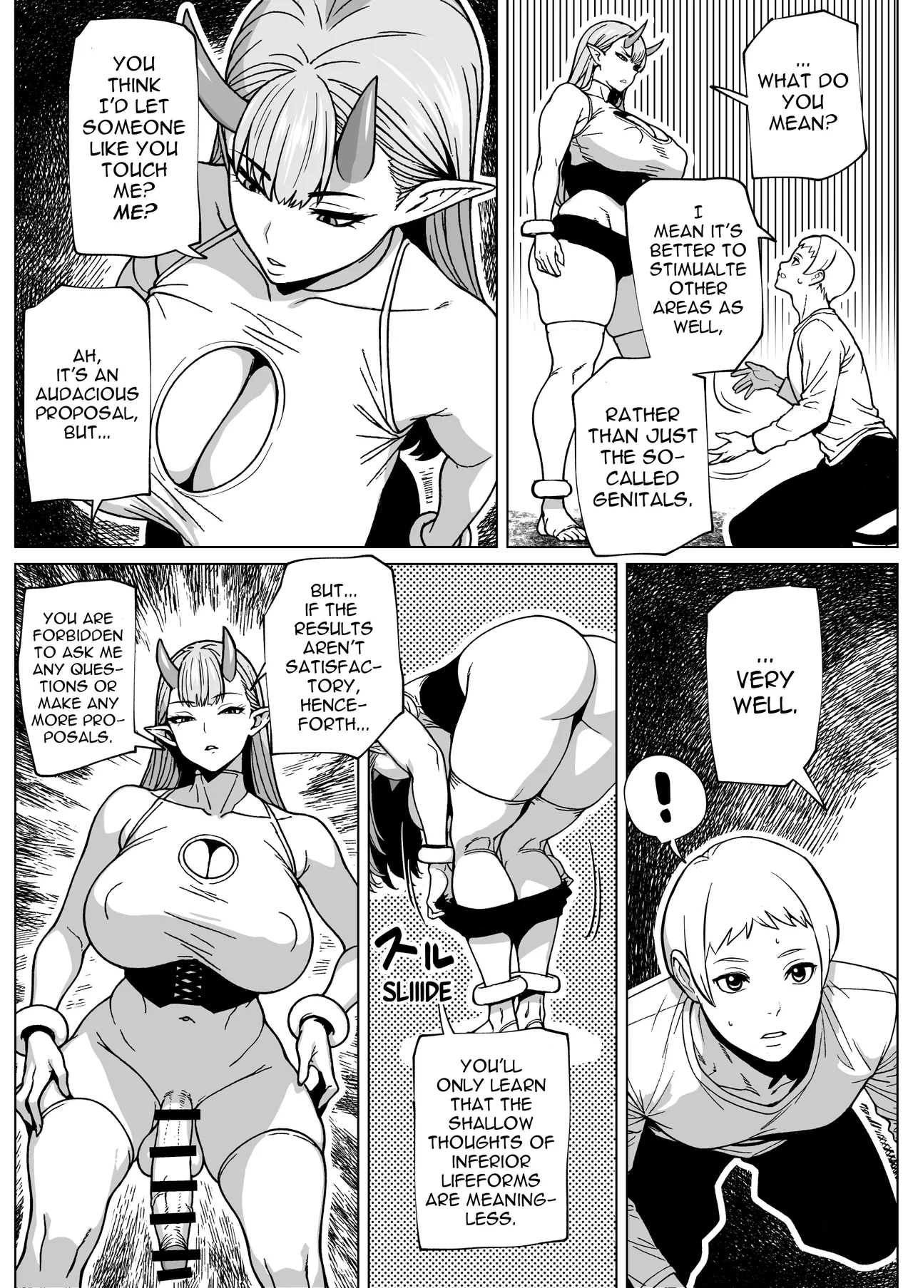 The Futanari's Discharge Outlet page 12