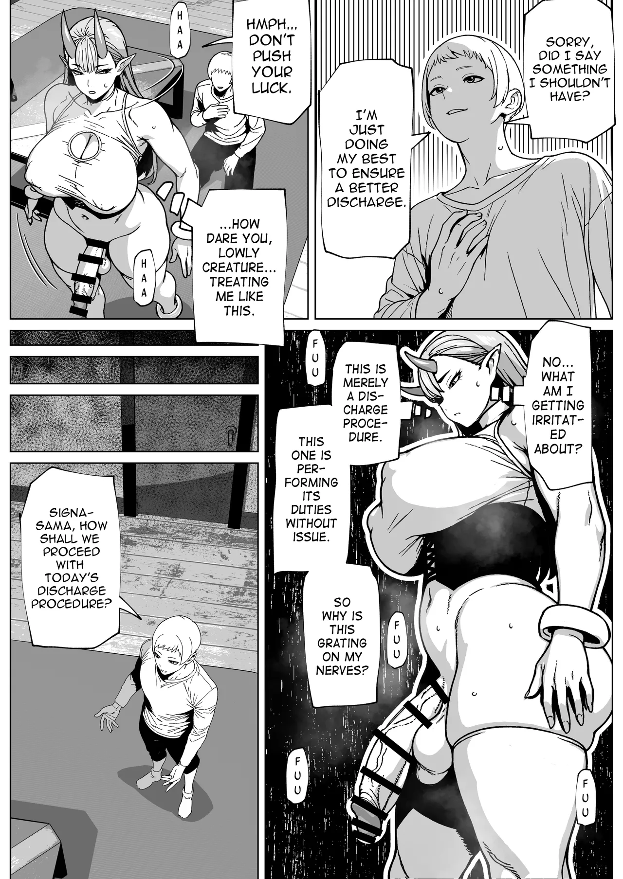 The Futanari's Discharge Outlet page 19