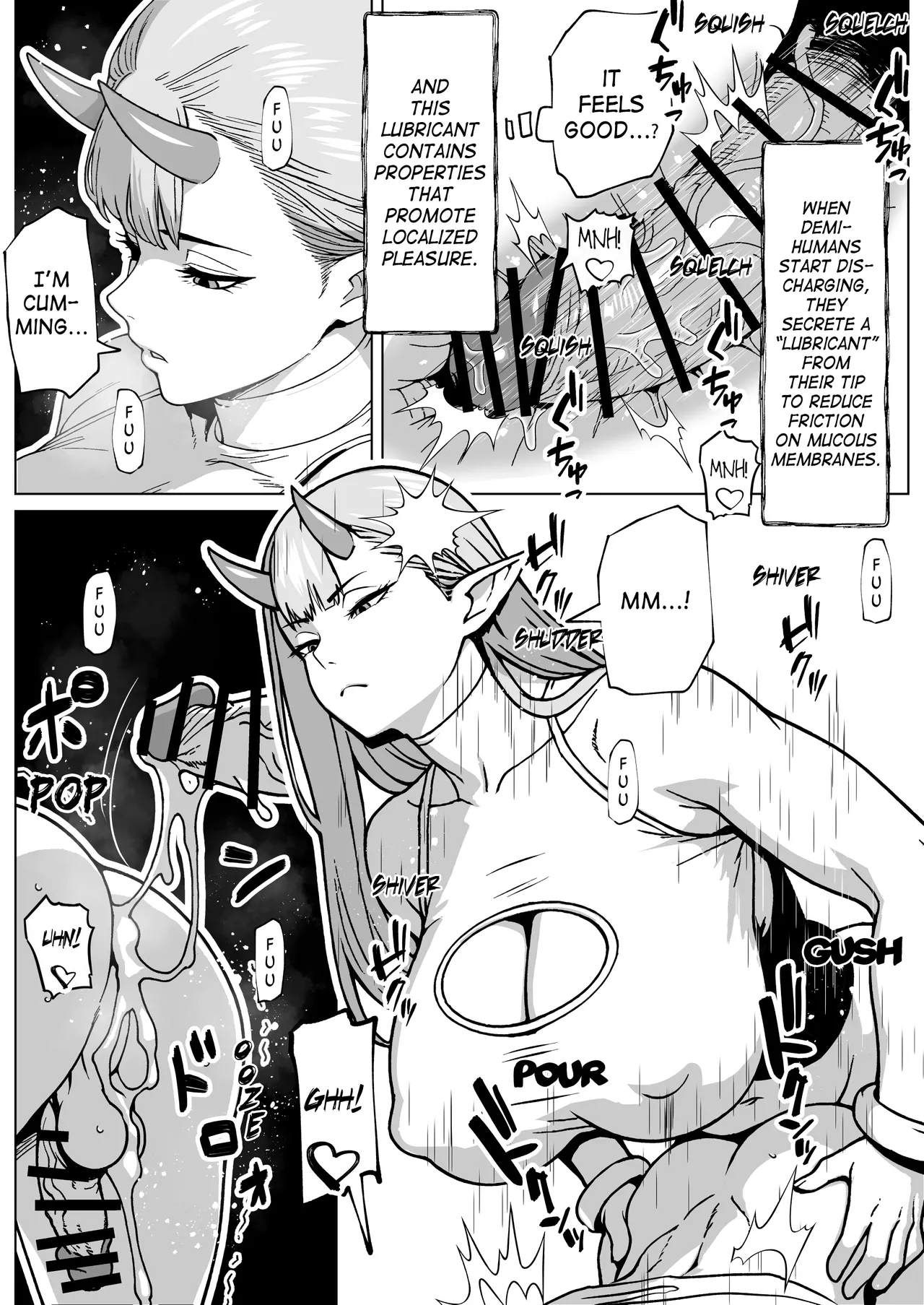 The Futanari's Discharge Outlet page 8