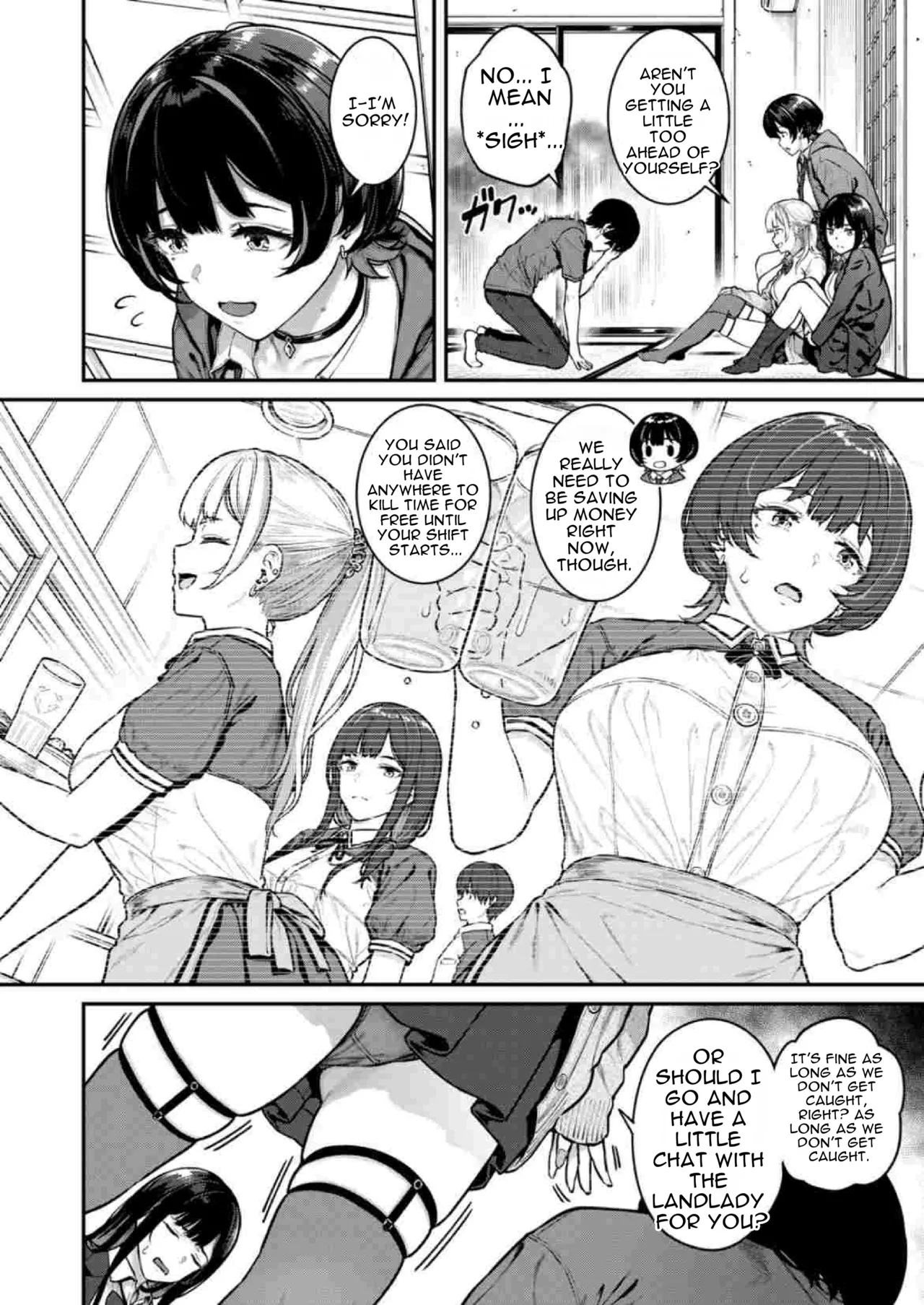 The Gal at My Part-Time Job Who Jerks Me Off page 5