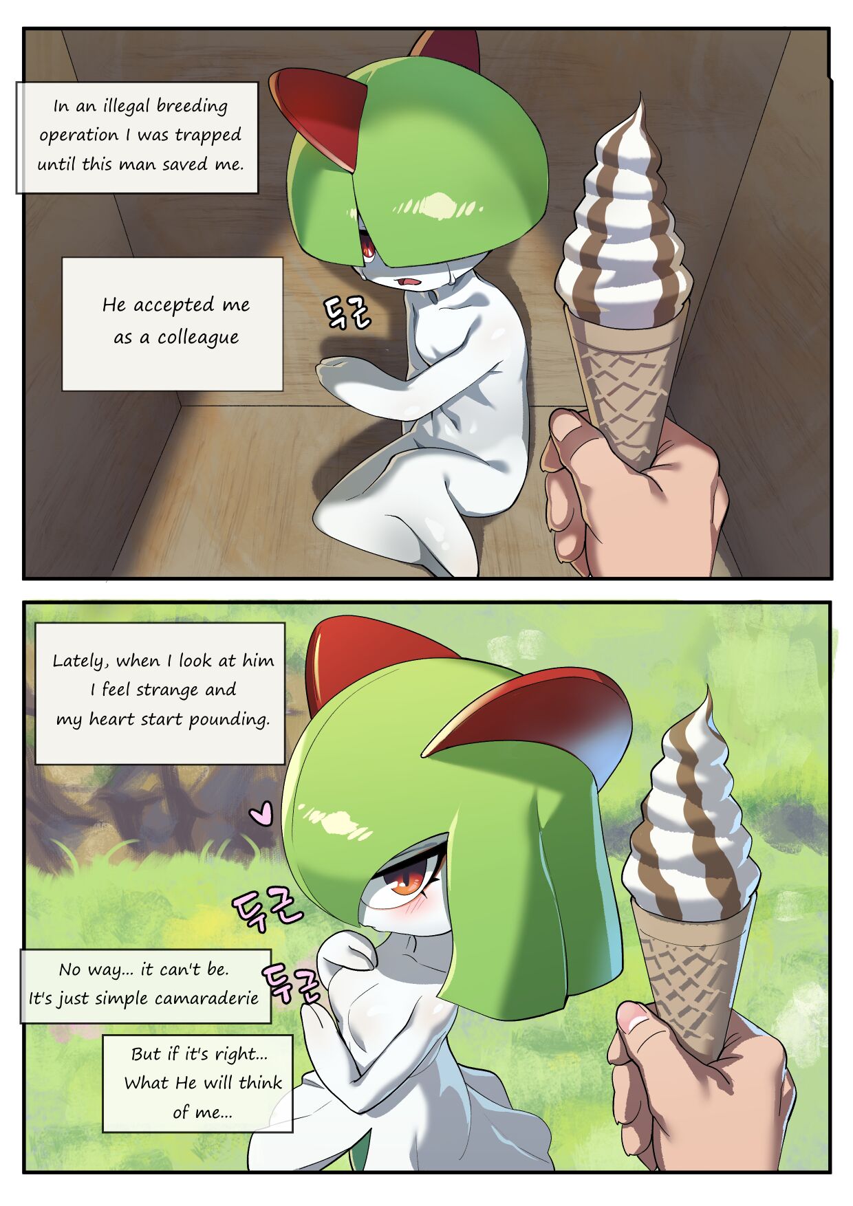 The Gardevior that loved her trainer too much page 2