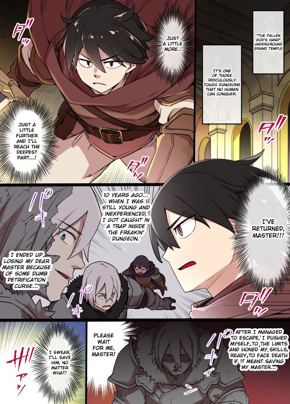 The Gargoyle's Curse page 1