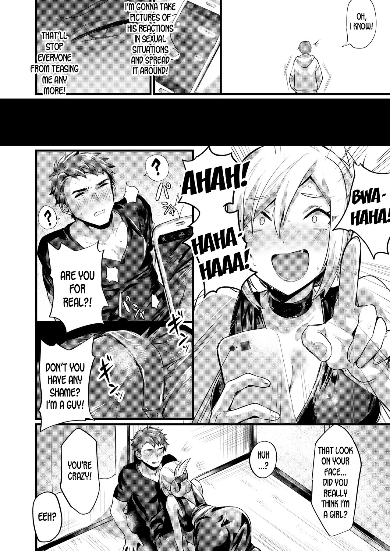 The Genderbent Guy Who Acts Tough page 4