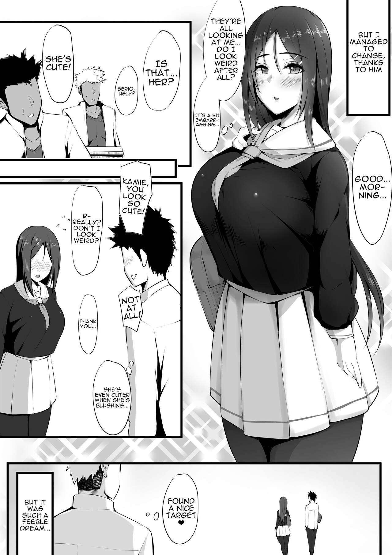 The Girl Behind The Glasses ~Girlfriend NTR~ page 4
