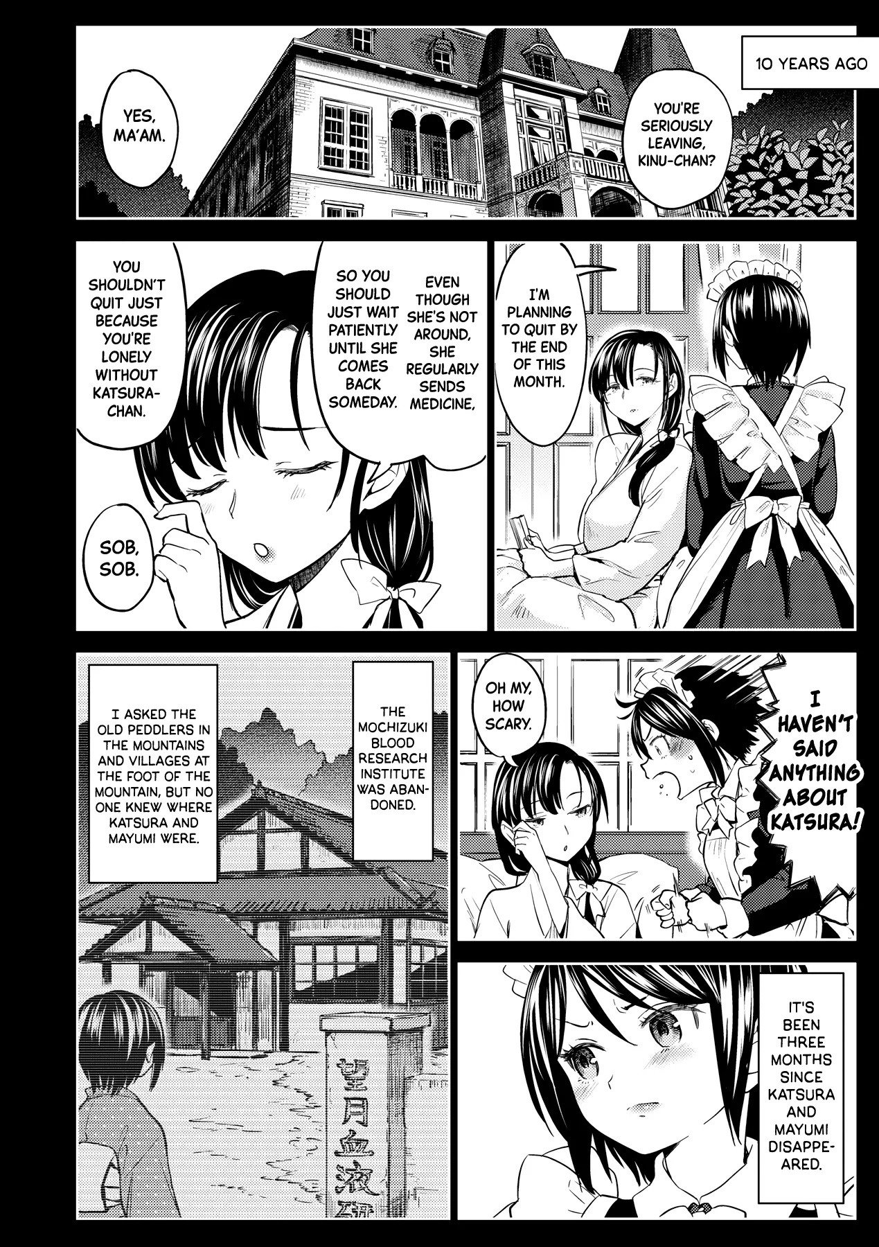 The Girl from the Mochizuki Blood Science Lab Ch.1-4 + Bonus page 106