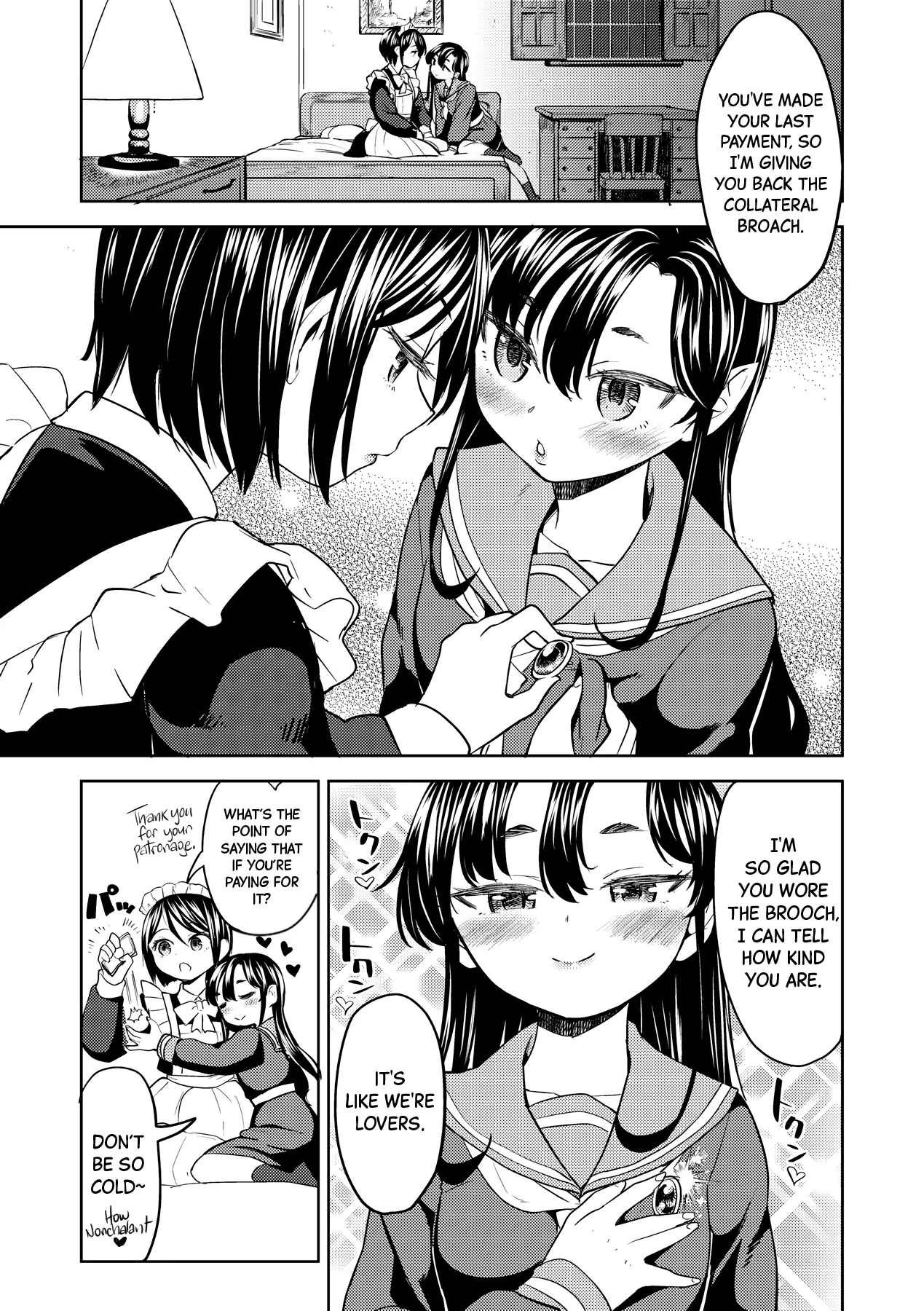 The Girl from the Mochizuki Blood Science Lab Ch.1-4 + Bonus page 41