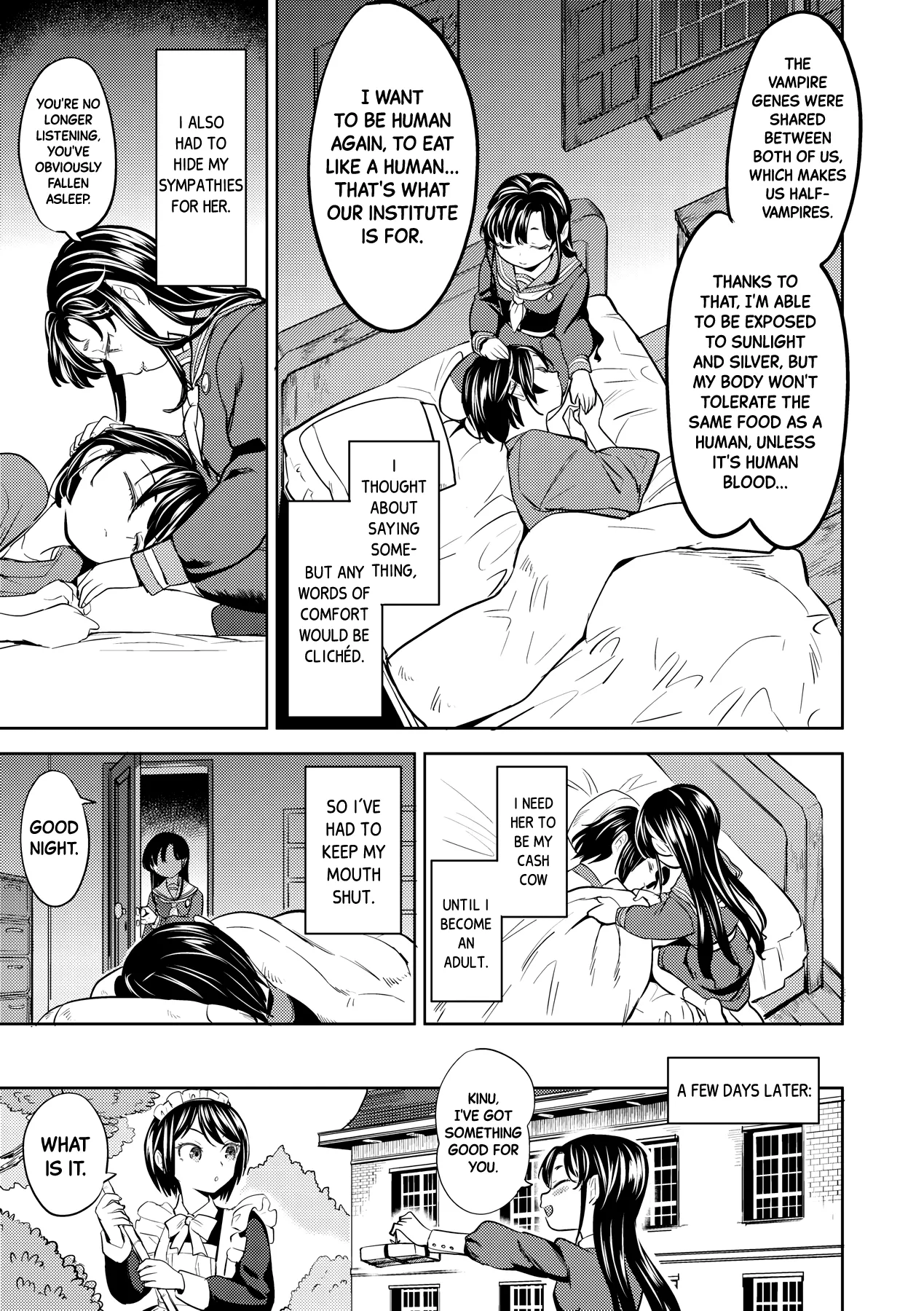 The Girl from the Mochizuki Blood Science Lab Ch.1-4 + Bonus page 69