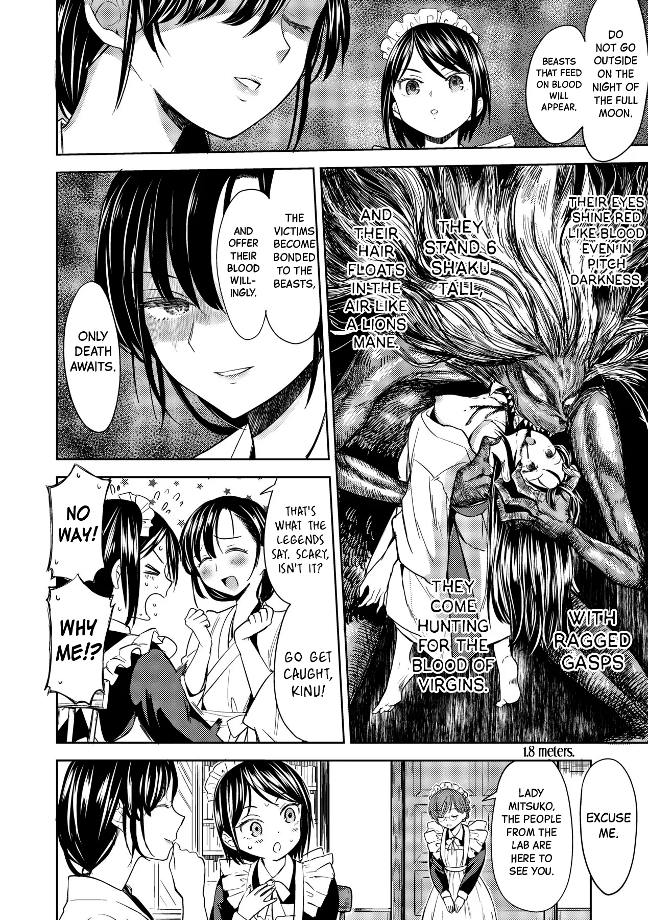 The Girl from the Mochizuki Blood Science Lab Ch.1-4 + Bonus page 8