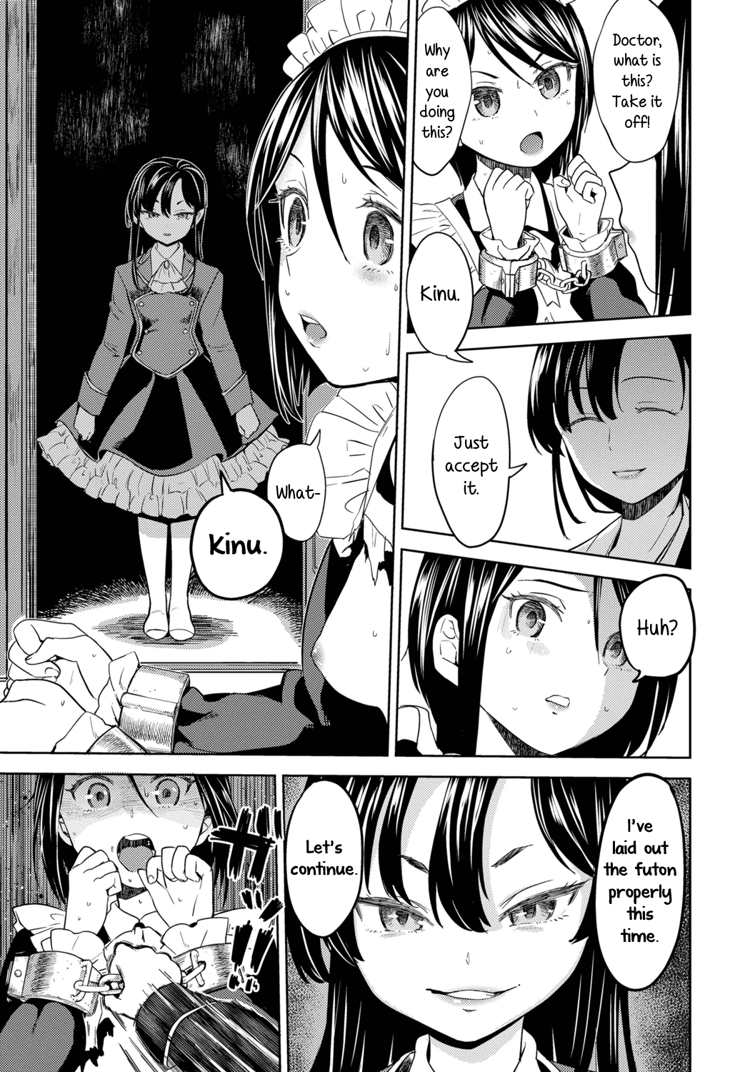 The Girl from the Mochizuki Blood Science Lab ch1 page 13