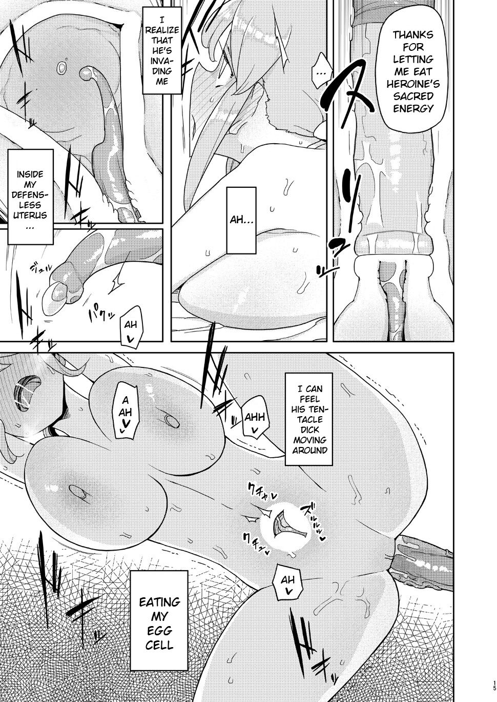 The Girl i used to Bully became a Super Heroine page 14