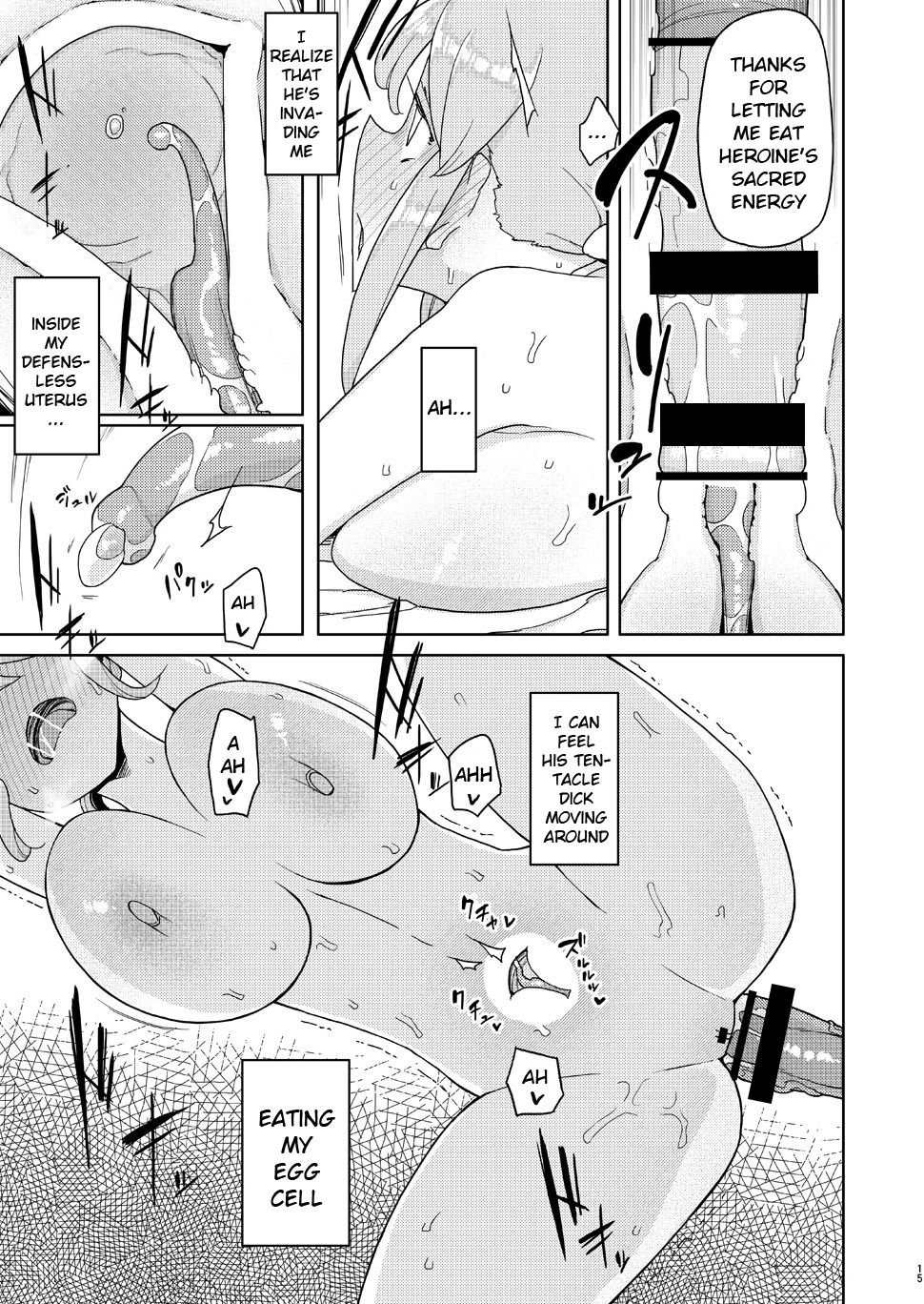 The Girl i used to Bully became a Super Heroine page 14
