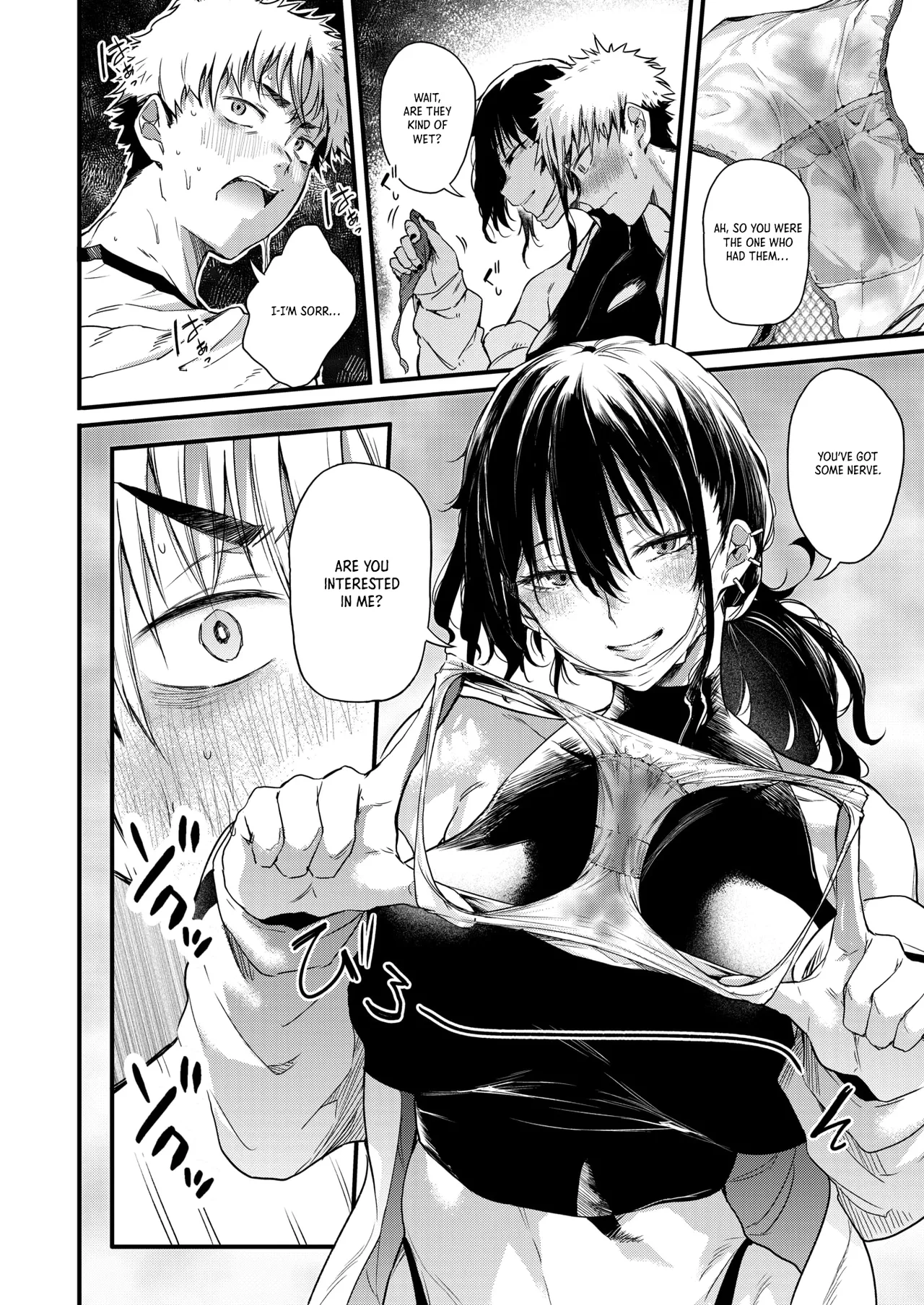 The Girl in Black at the Laundromat page 12