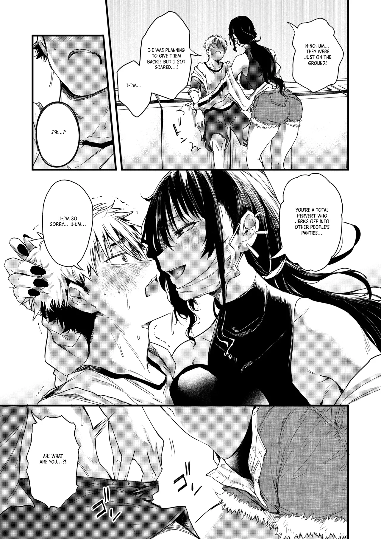 The Girl in Black at the Laundromat page 13