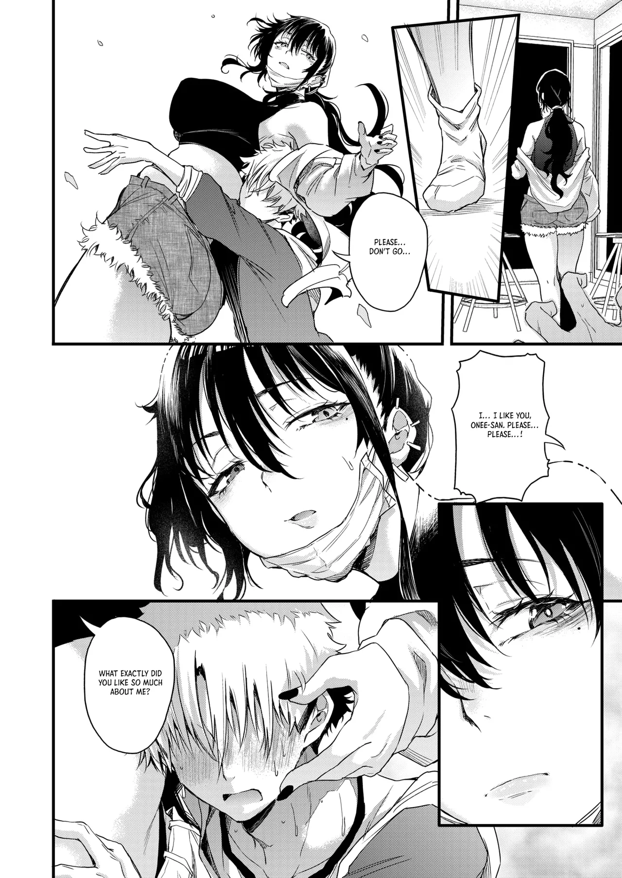 The Girl in Black at the Laundromat page 24