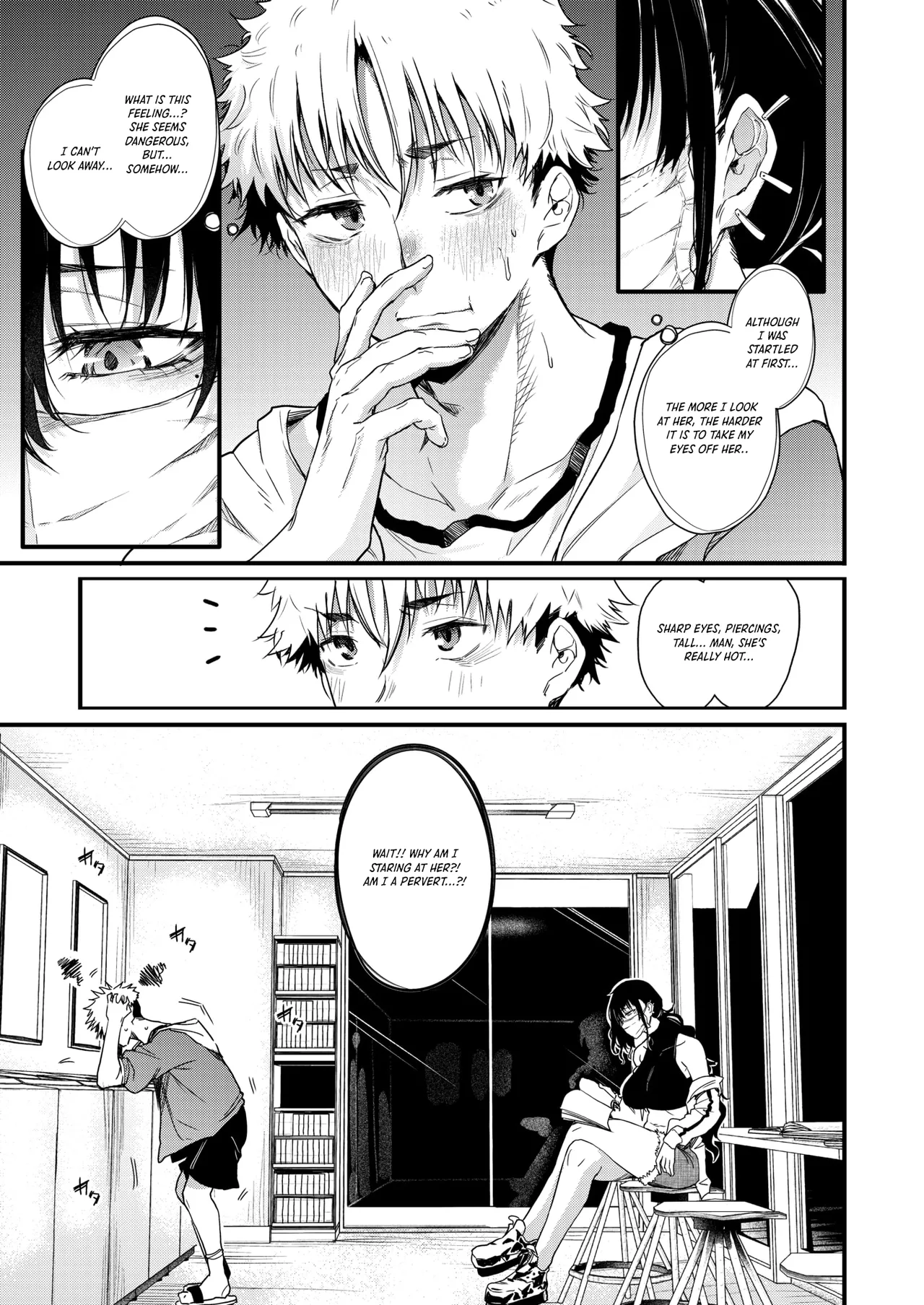 The Girl in Black at the Laundromat page 5