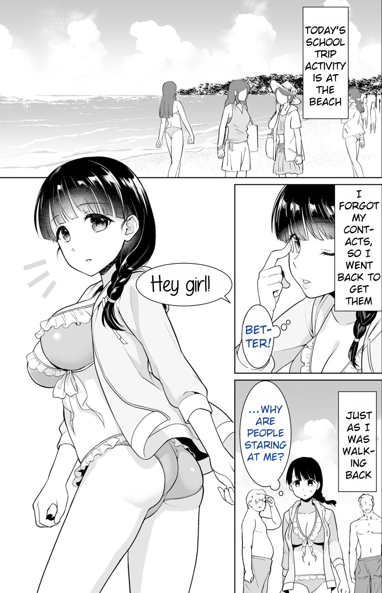 The Girl Who Can't Say No and the School Trip page 118