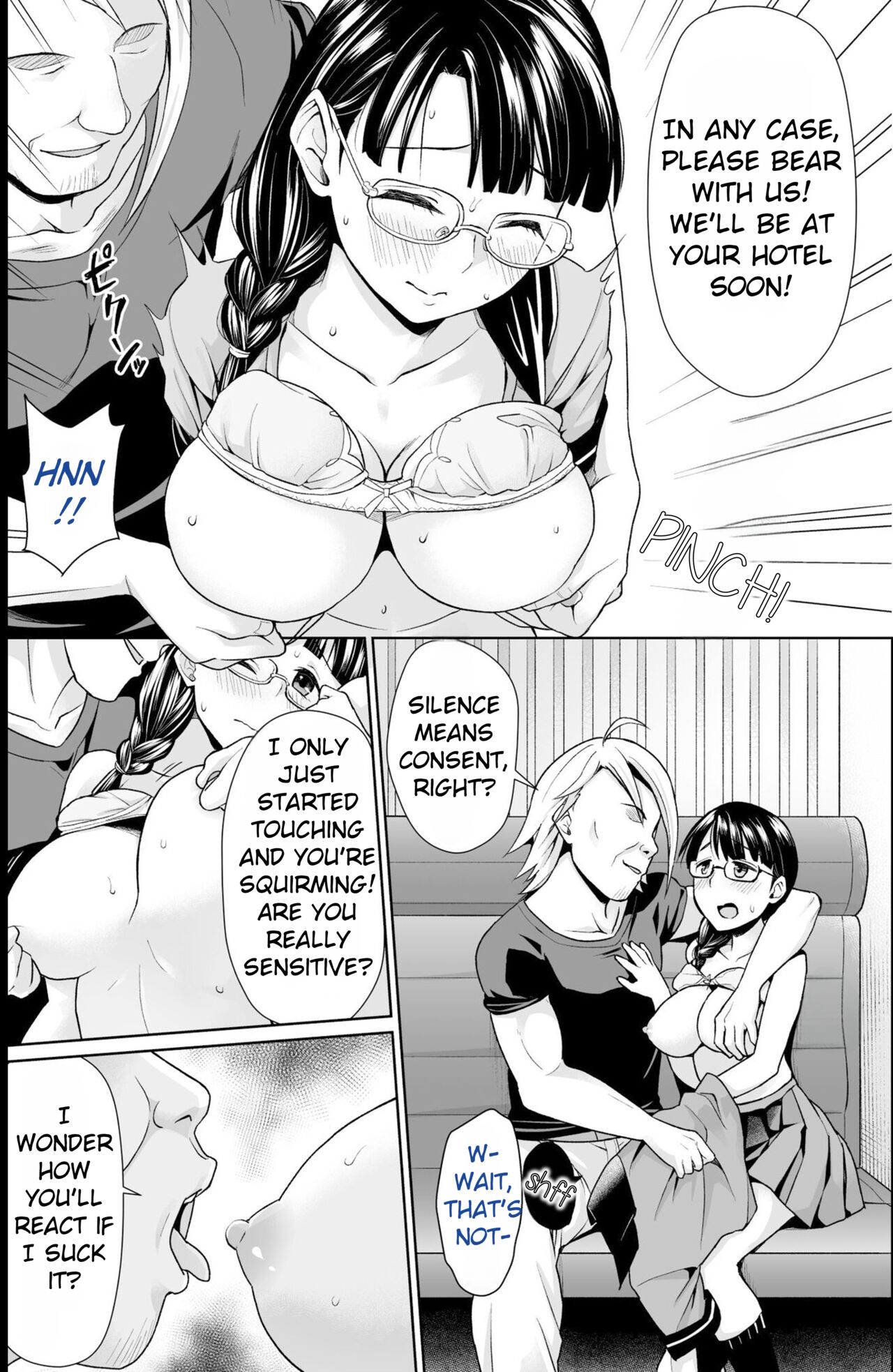 The Girl Who Can't Say No and the School Trip page 14