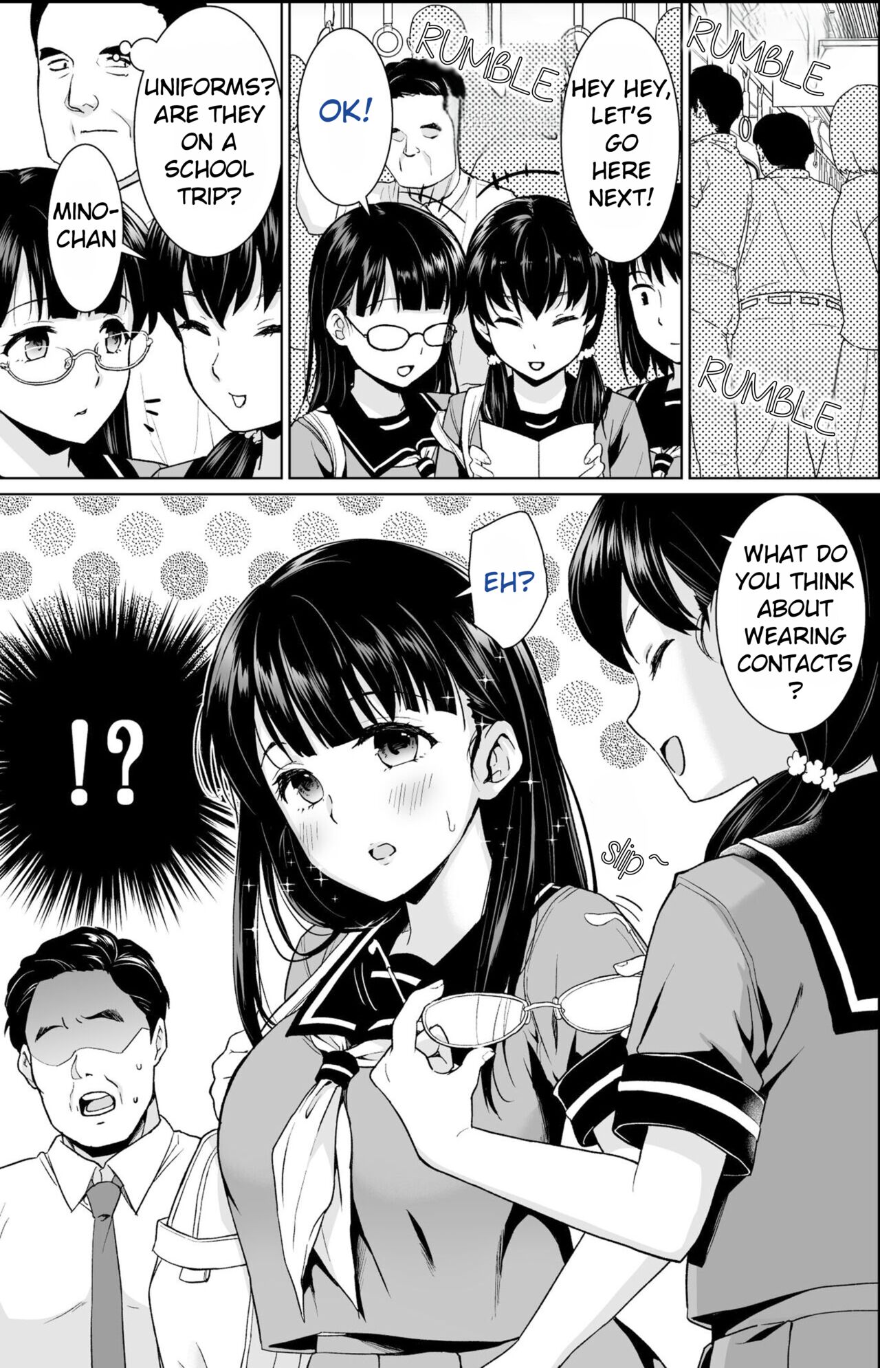 The Girl Who Can't Say No and the School Trip page 54