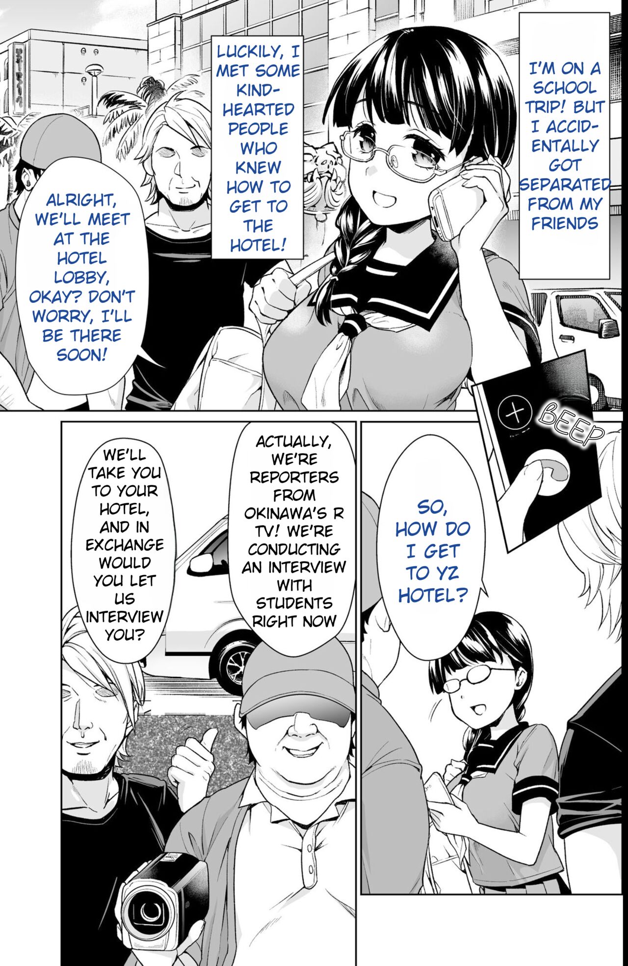 The Girl Who Can't Say No and the School Trip page 6